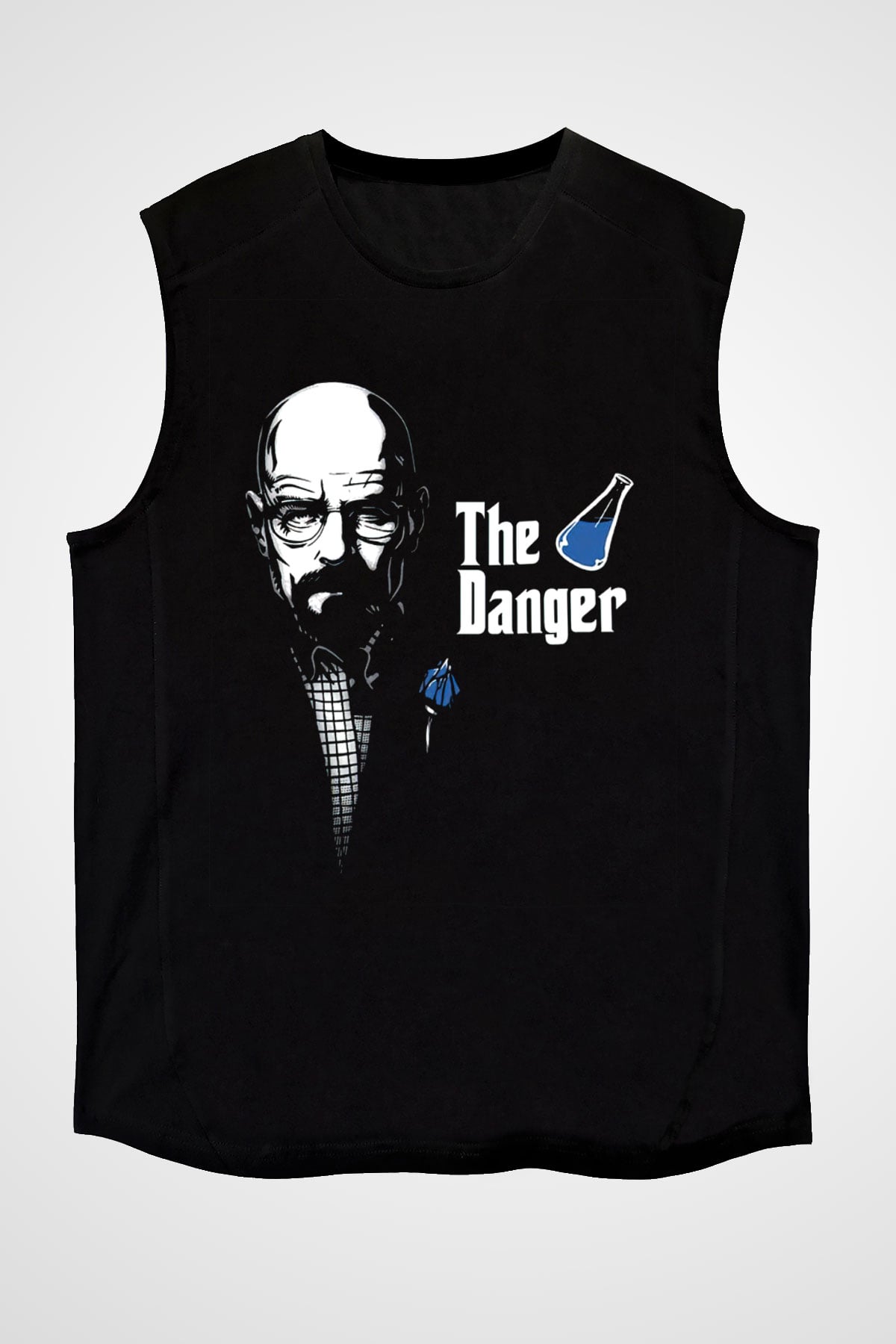 Breaking Bad Heisenberg Siyah Unisex Kolsuz Tişört