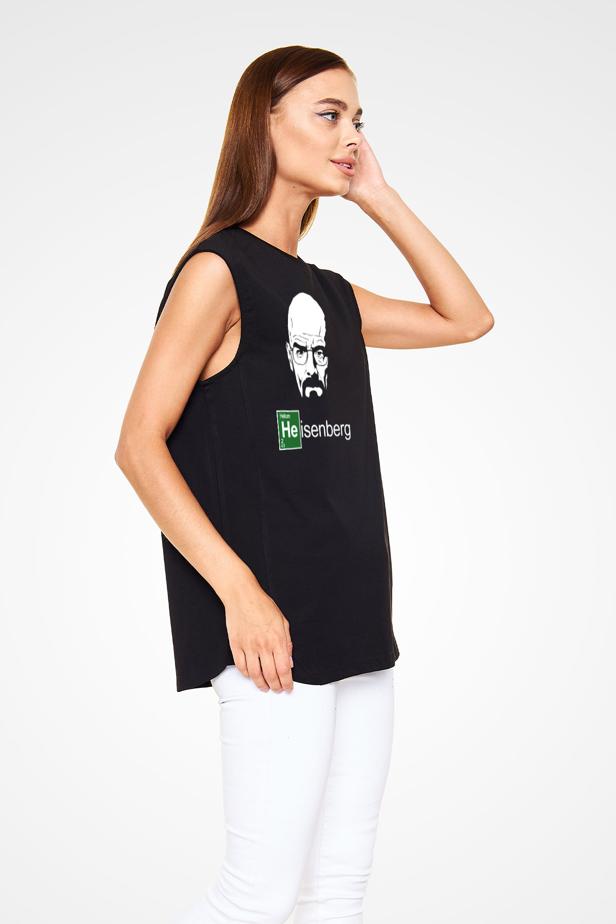 Breaking Bad Heisenberg Siyah Unisex Kolsuz Tişört