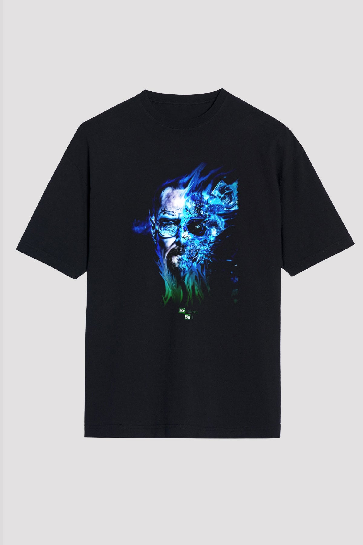 Breaking Bad Heisenberg Siyah Unisex Oversize Tişört T-Shirt
