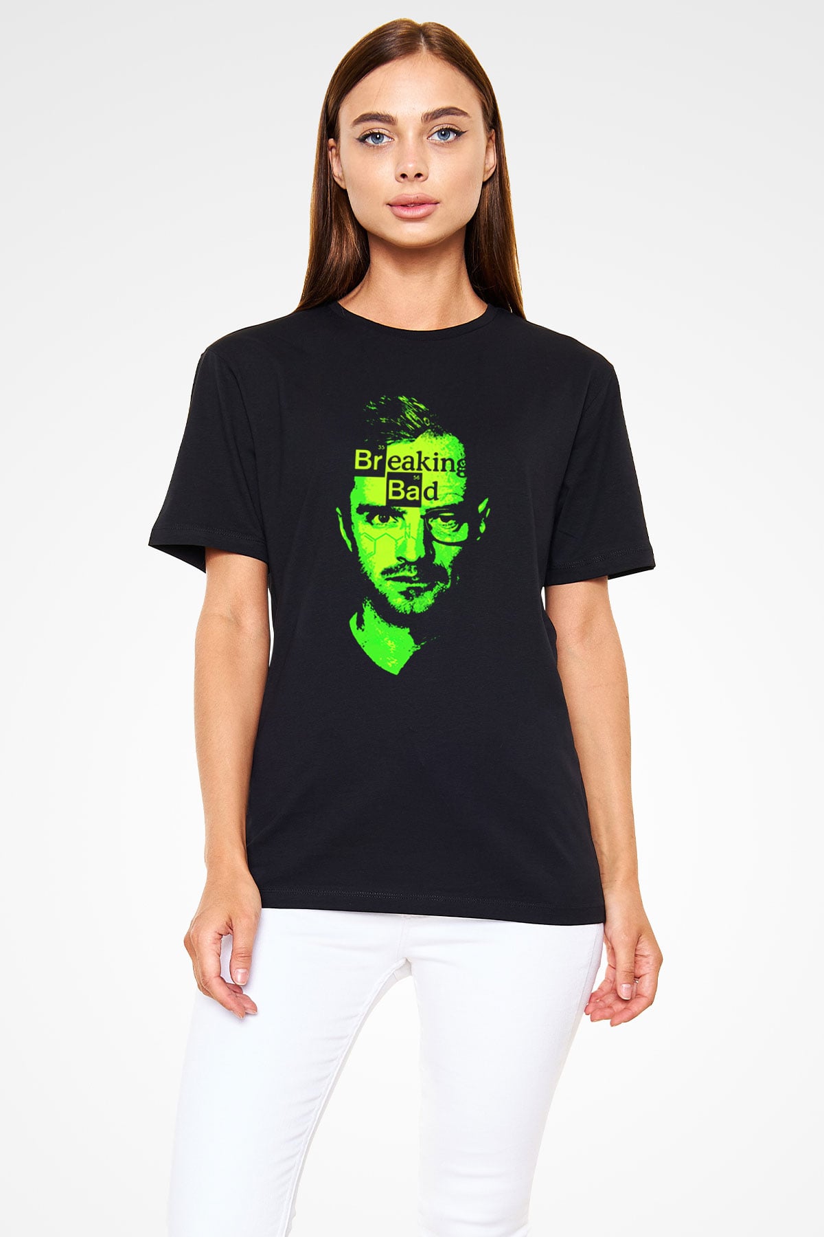 Breaking Bad Heisenberg Siyah Unisex Tişört T-Shirt