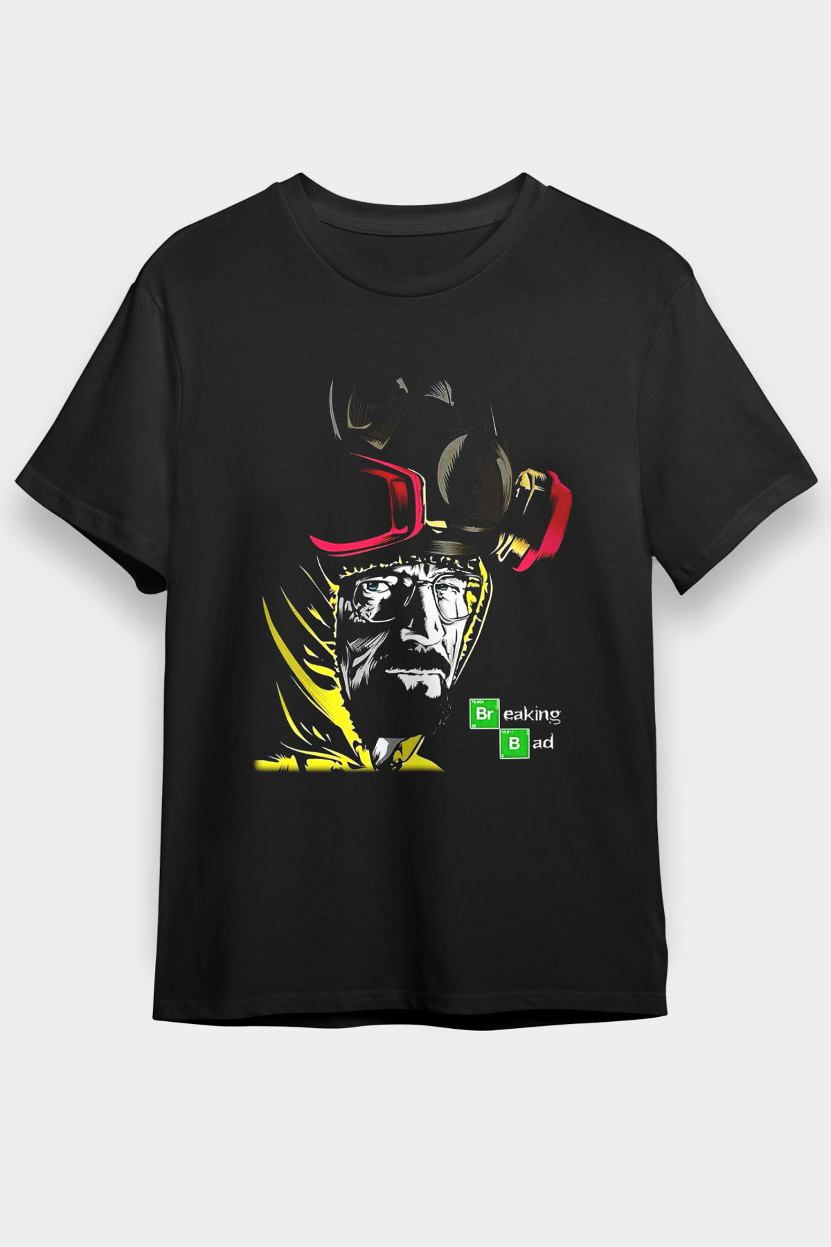 Breaking Bad Heisenberg Siyah Unisex Tişört T-Shirt