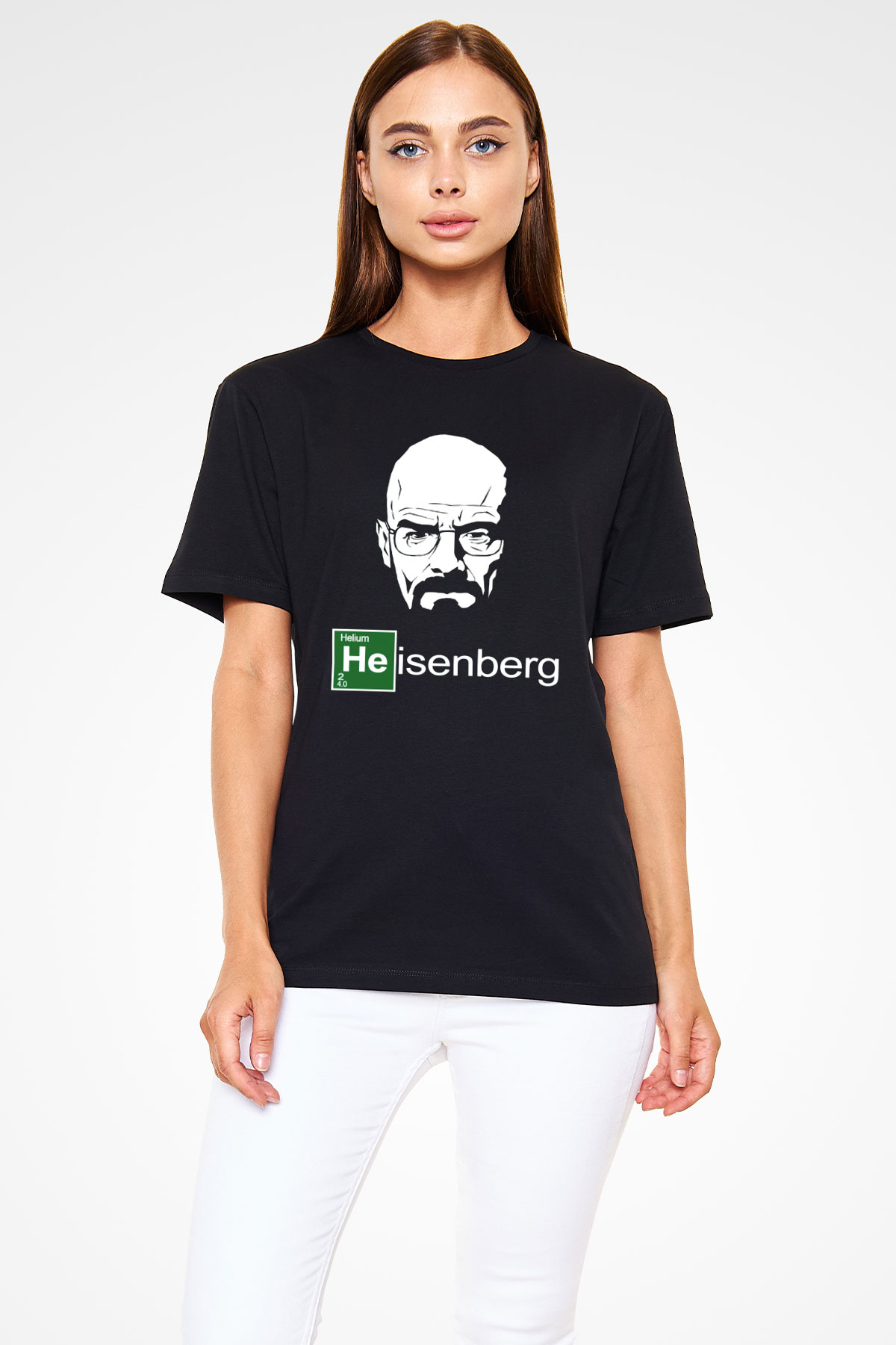 Breaking Bad Heisenberg Siyah Unisex Tişört T-Shirt
