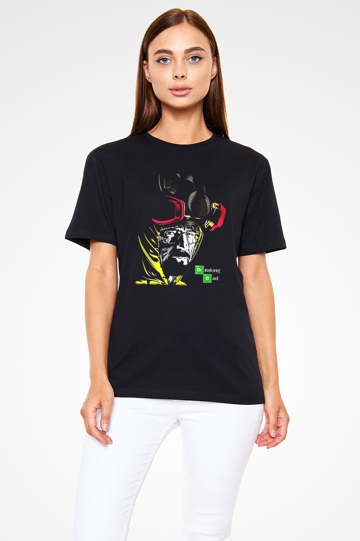 Breaking Bad Heisenberg Siyah Unisex Tişört T-Shirt