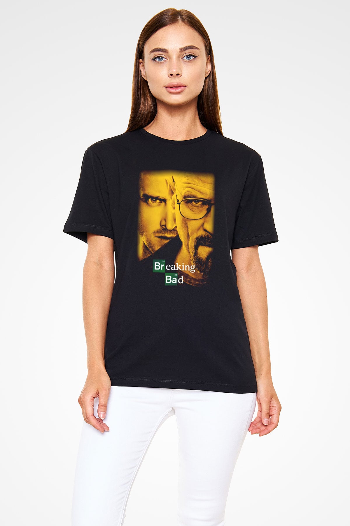 Breaking Bad Heisenberg Siyah Unisex Tişört T-Shirt