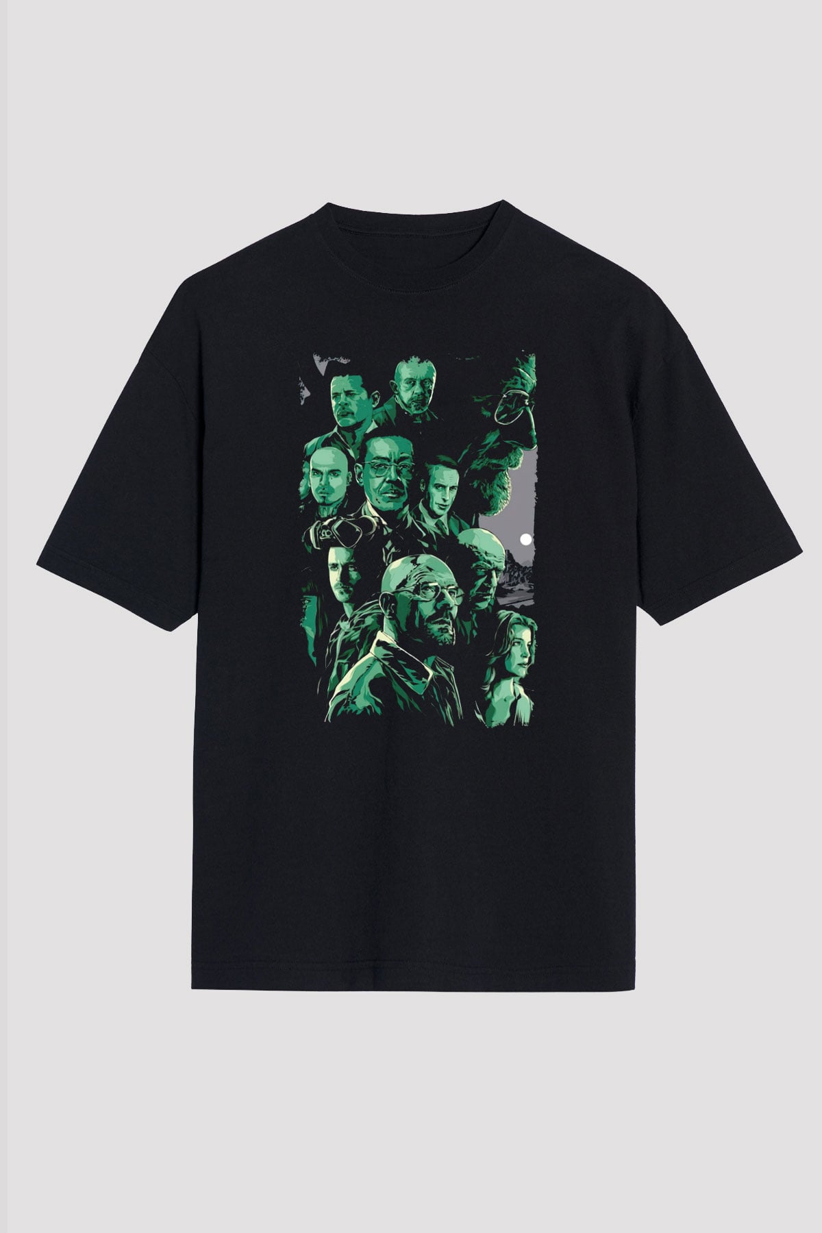 Breaking Bad Heisenberg Siyah Oversize Tişört Oversize T-shirt