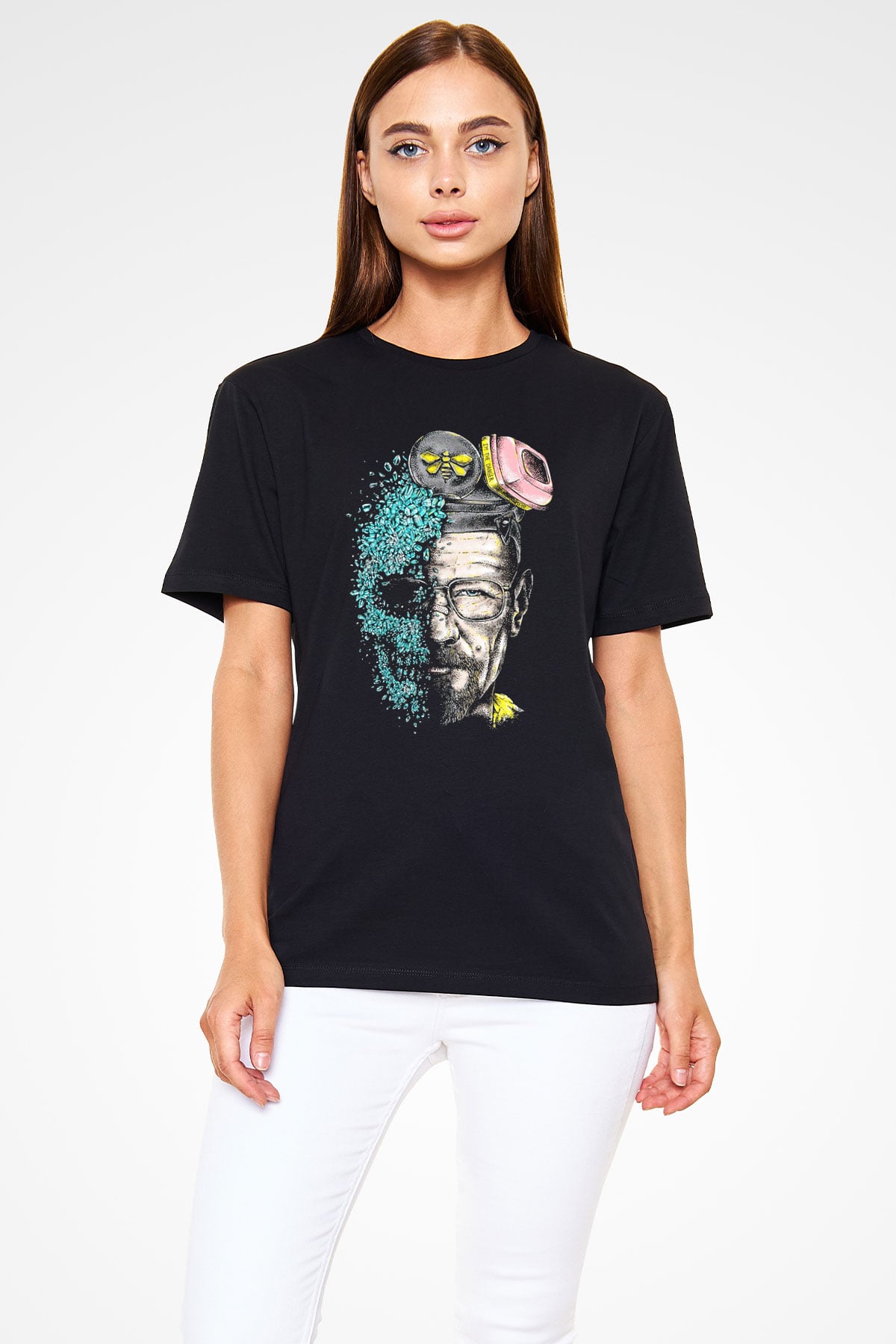 Breaking Bad Heisenberg Siyah Unisex Tişört T-Shirt