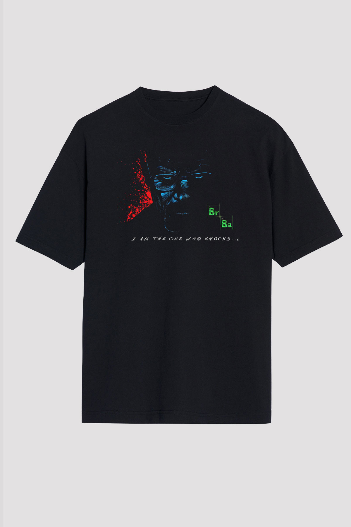 Breaking Bad Heisenberg Siyah Oversize Tişört Oversize T-shirt