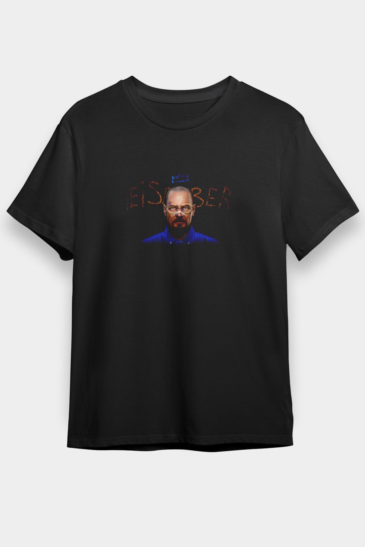 Breaking Bad Heisenberg Siyah Unisex Tişört T-Shirt