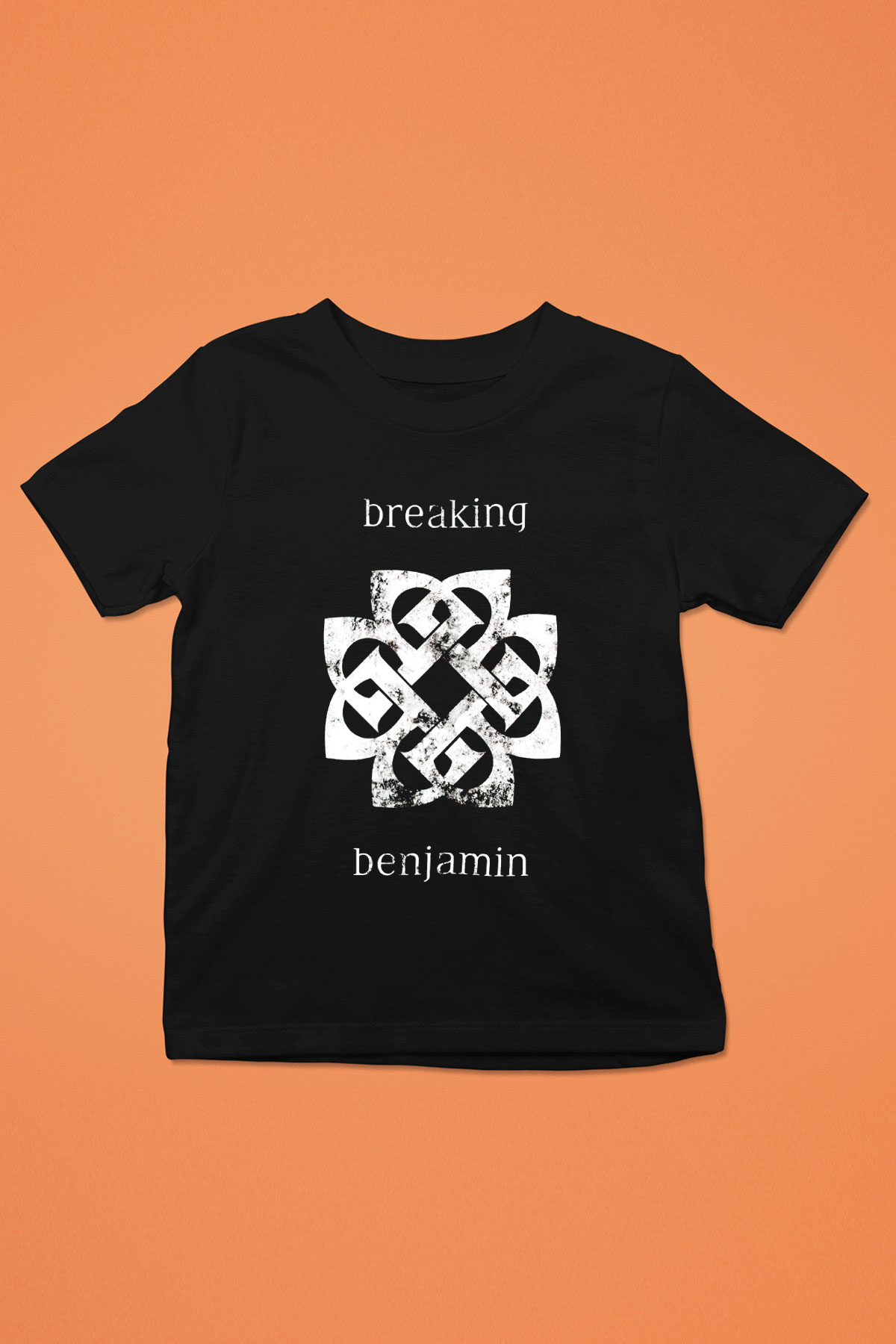 Breaking Benjamin Baskılı Siyah Unisex Çocuk Tişört