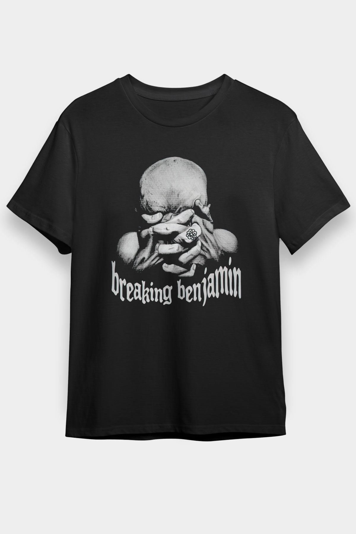 Breaking Benjamin Siyah Unisex Tişört T-Shirt - TişörtFabrikası