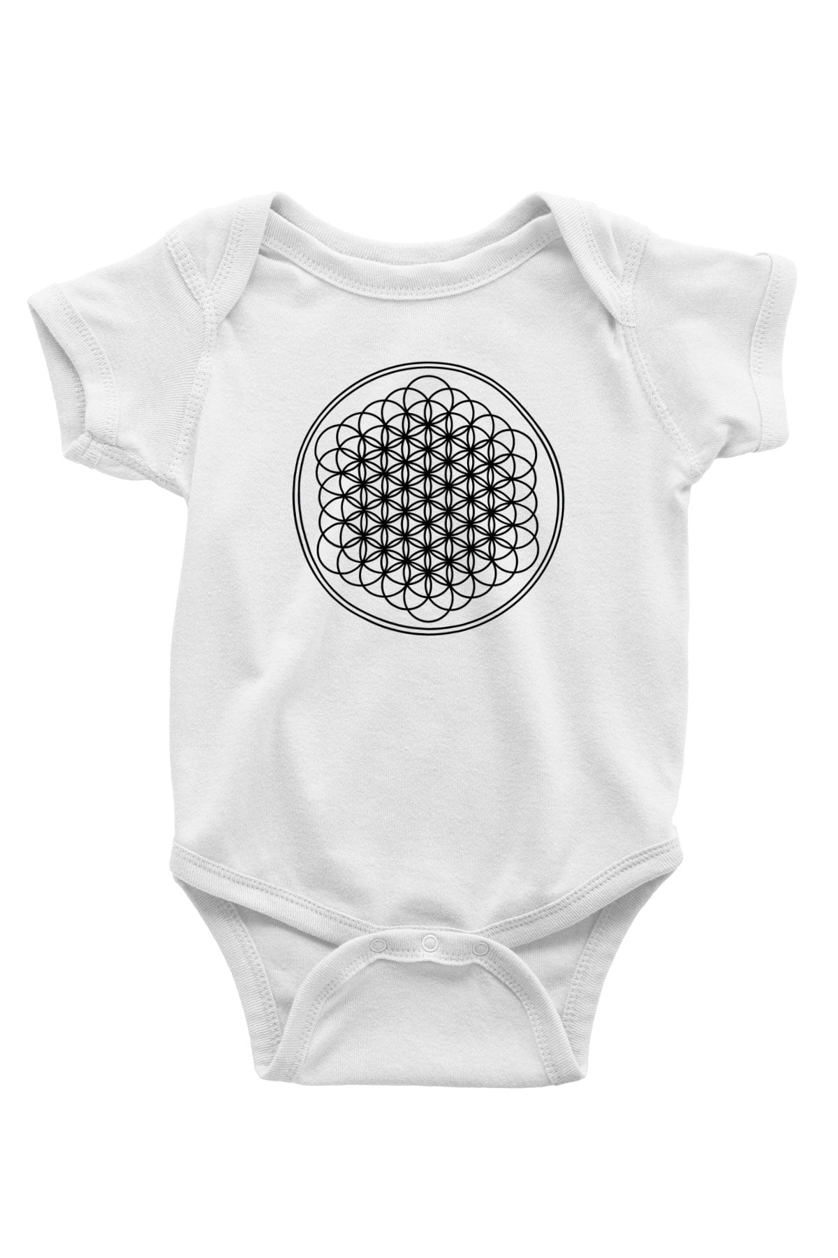 Bring Me the Horizon Baskılı Beyaz Unisex Bebek Body - Zıbın