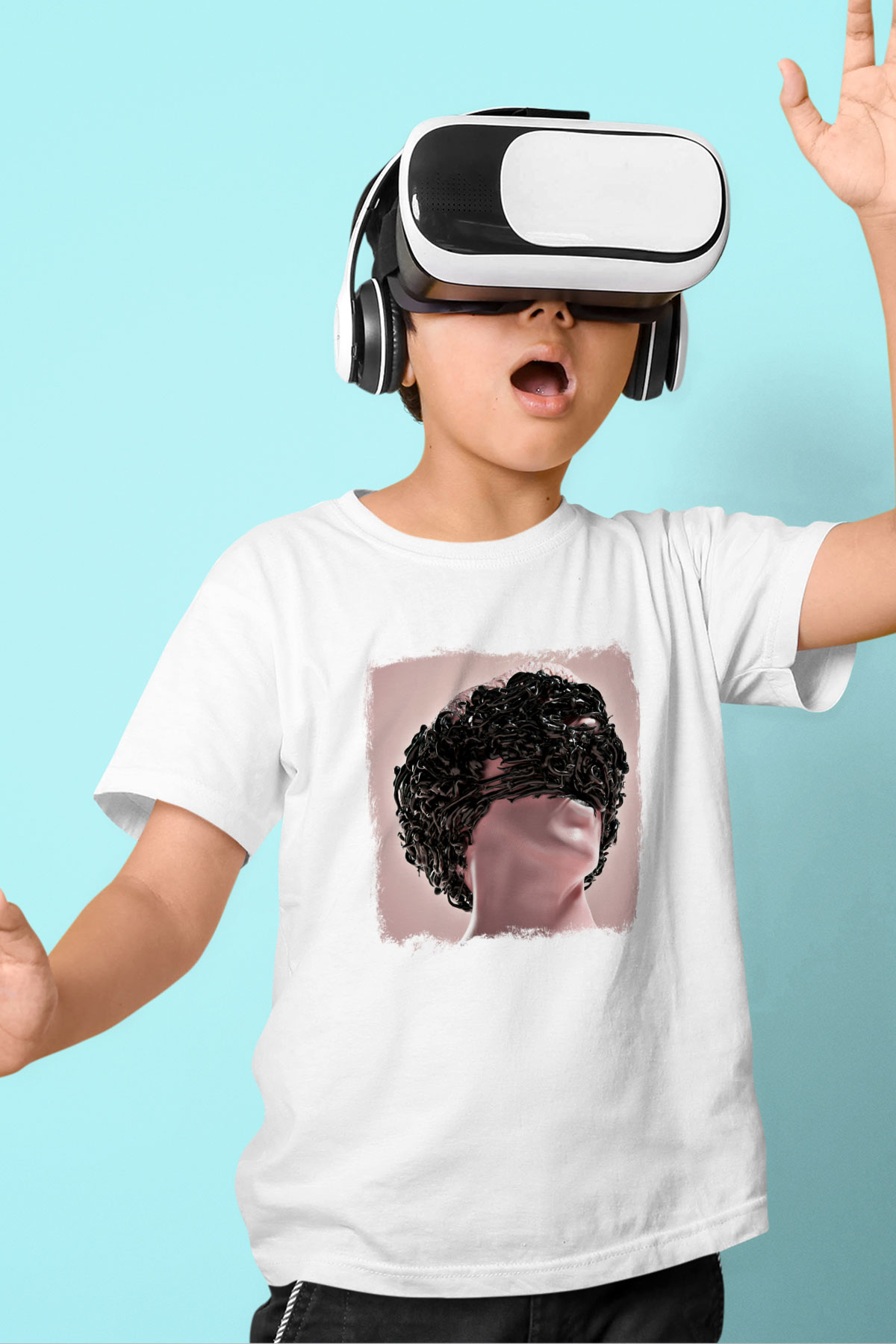 Bring Me the Horizon Baskılı Unisex Beyaz Çocuk Tişört