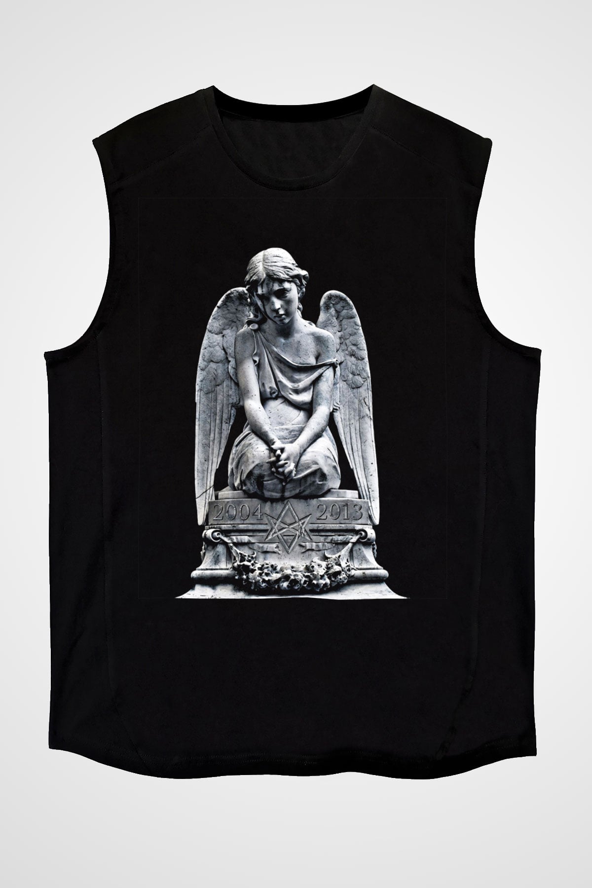 Bring Me the Horizon Baskılı Unisex Siyah Kolsuz Tişört
