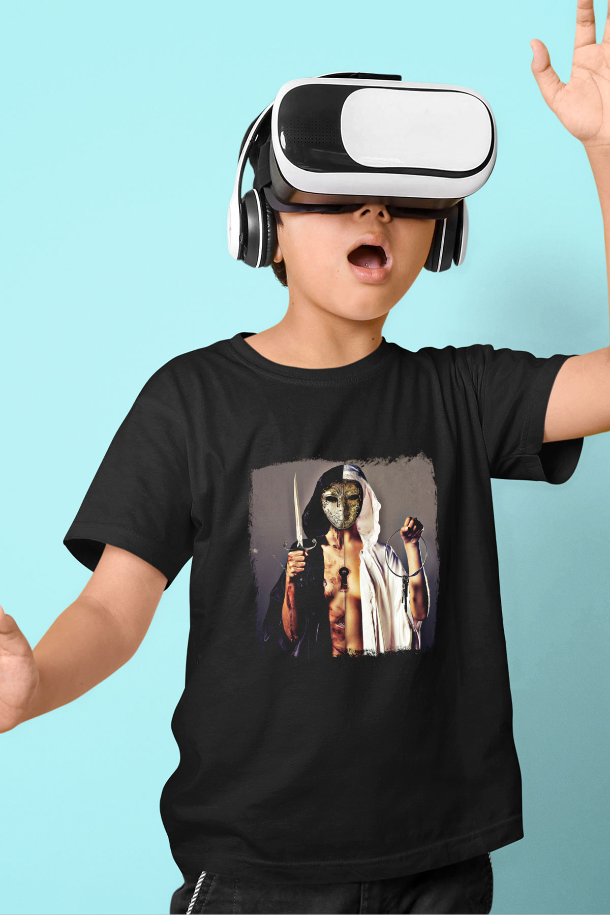 Bring Me the Horizon Baskılı Unisex Siyah Çocuk Tişört