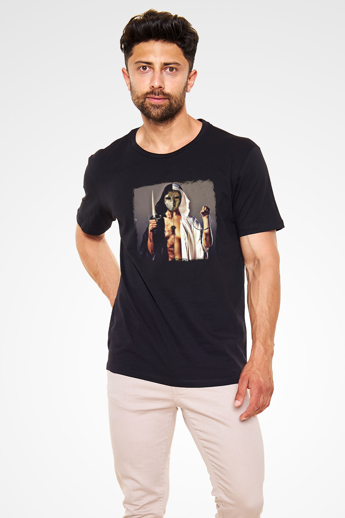 Bring Me the Horizon Baskılı Unisex Siyah Tişört