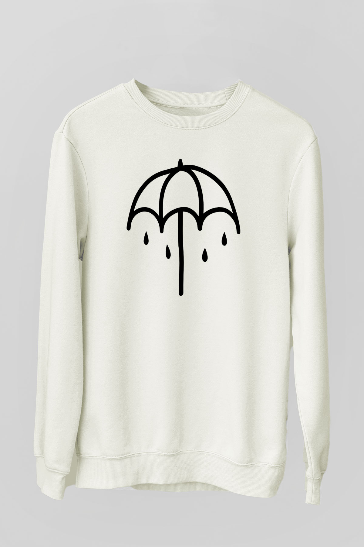 Bring Me the Horizon Beyaz Unisex Sweatshirt