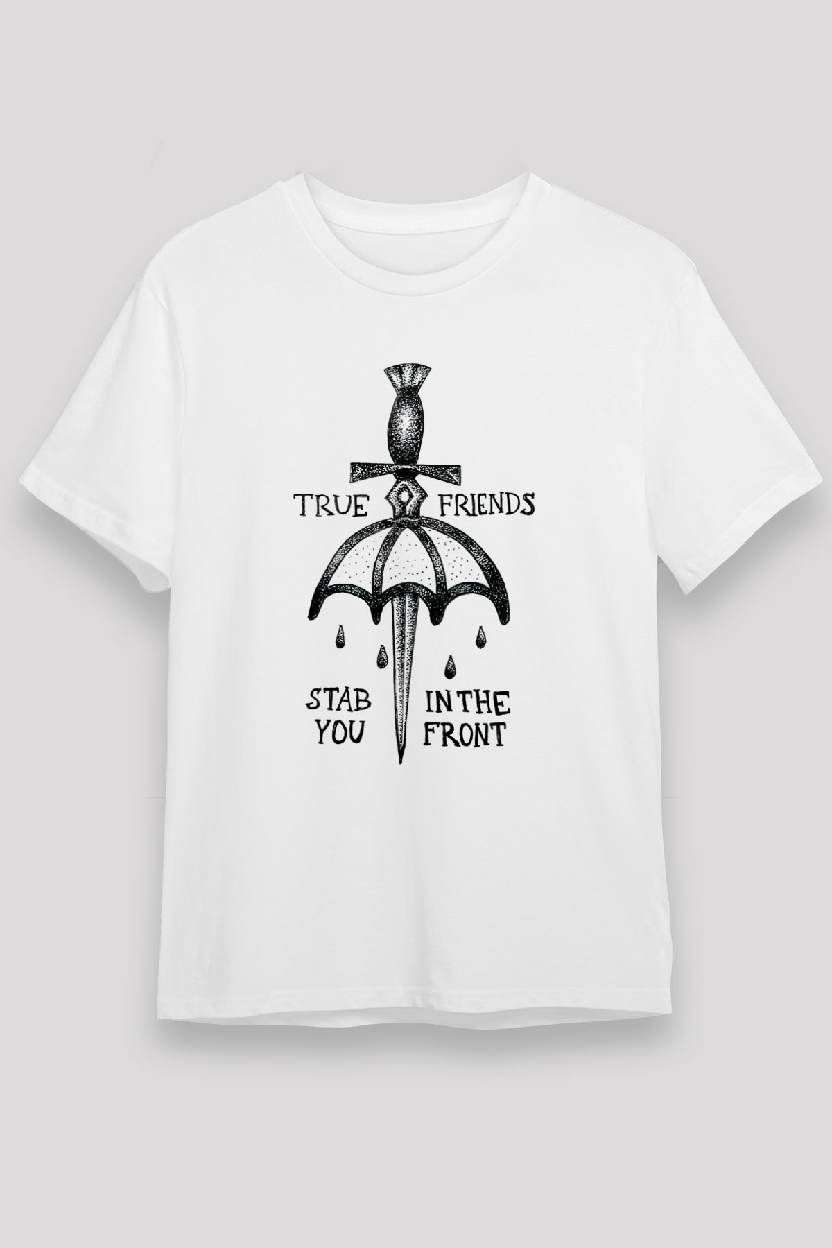 Bring Me the Horizon Beyaz Unisex Tişört T-Shirt - TişörtFabrikası