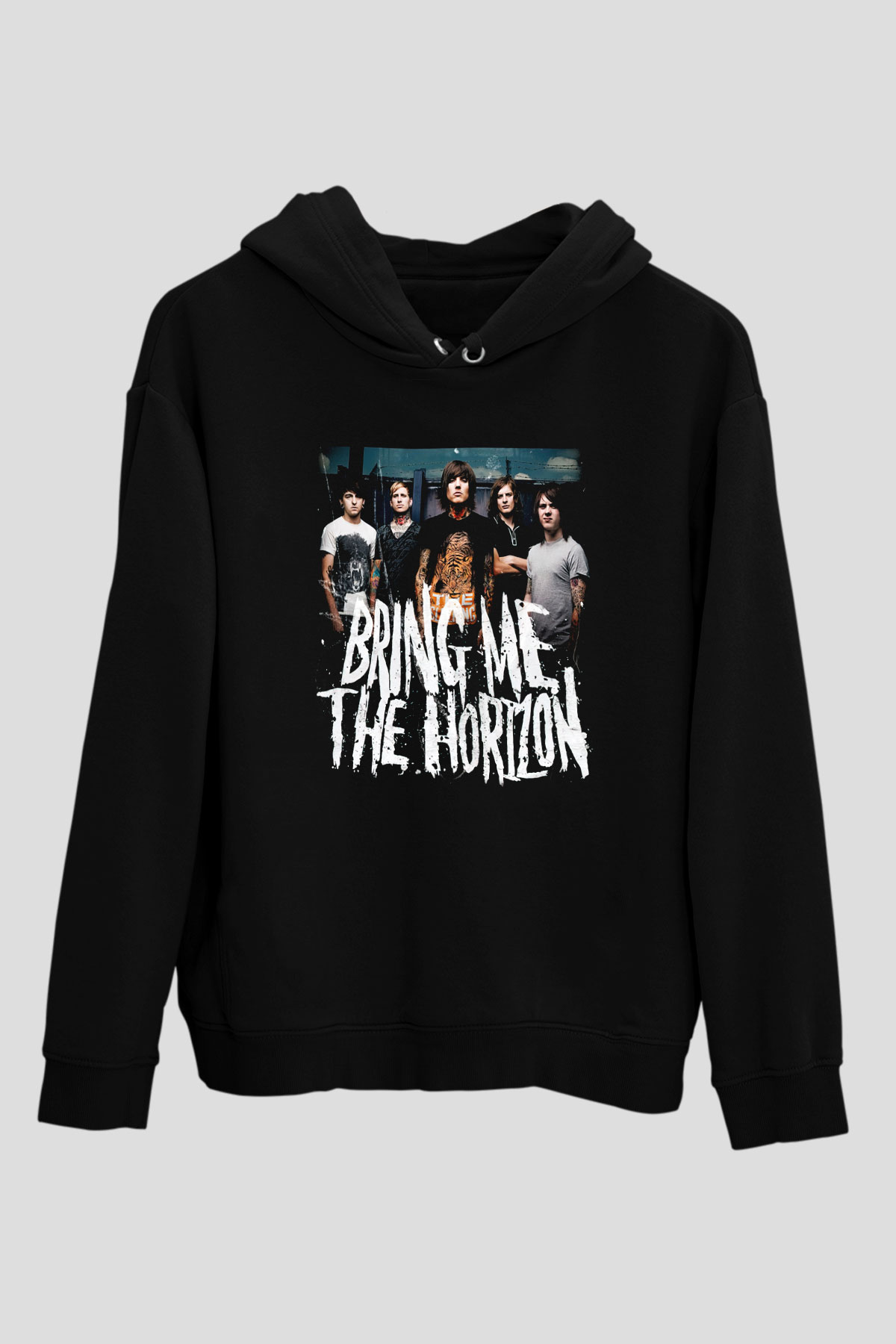 Bring Me the Horizon Siyah Unisex Hoodie