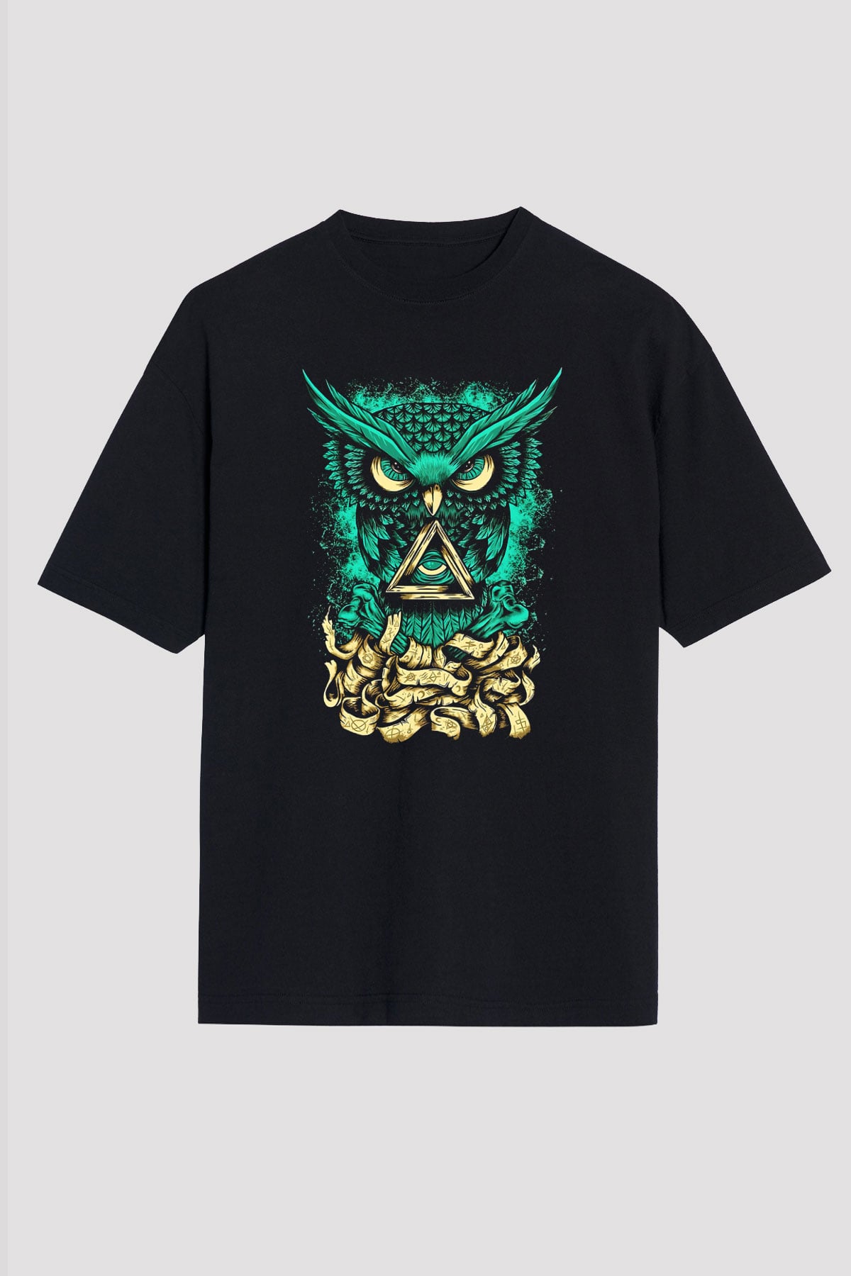 Bring Me the Horizon Siyah Unisex Oversize Tişört T-Shirt