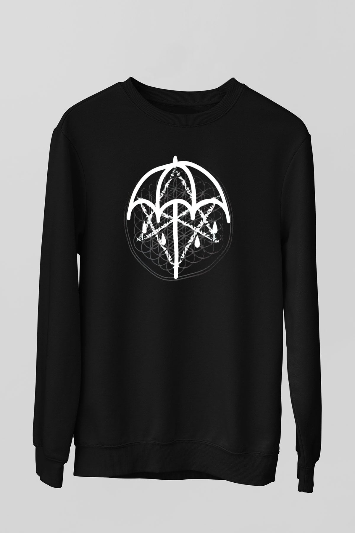 Bring Me the Horizon Siyah Unisex Sweatshirt
