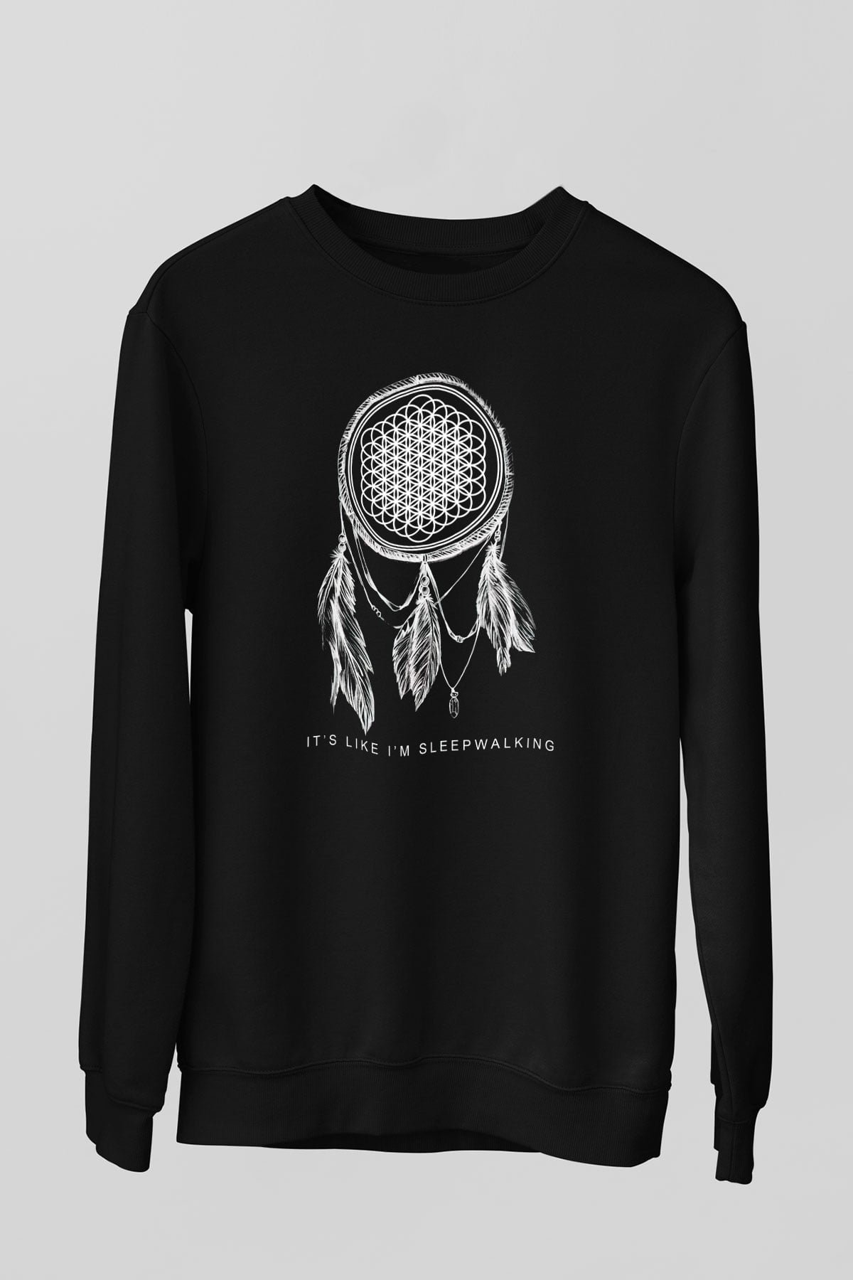 Bring Me the Horizon Siyah Unisex Sweatshirt