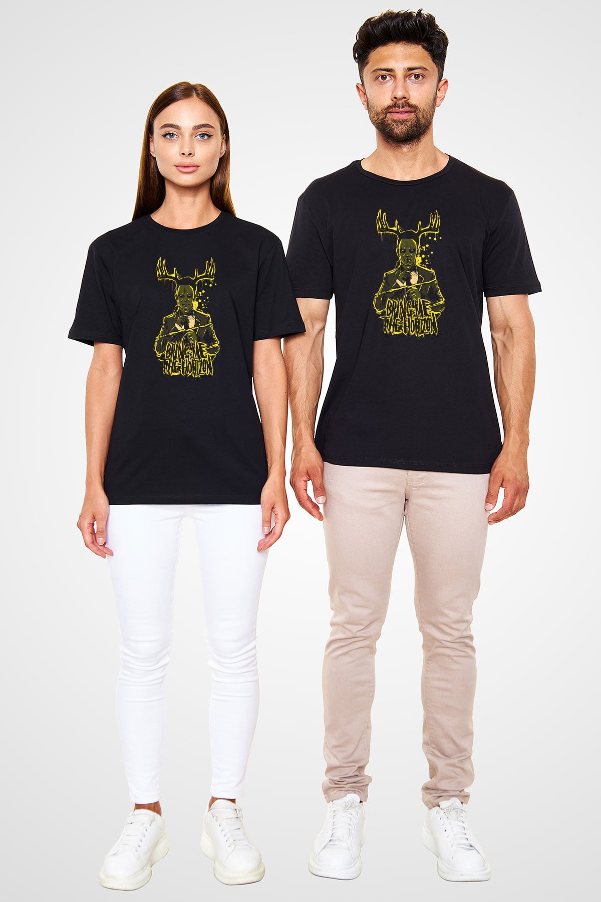 Bring Me the Horizon Siyah Unisex Tişört T-Shirt - TişörtFabrikası