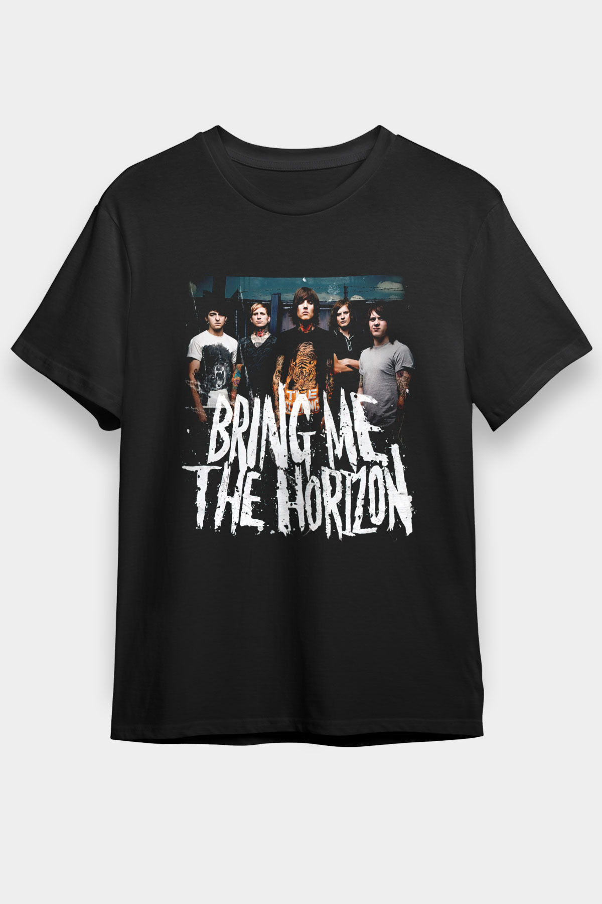 Bring Me the Horizon Siyah Unisex Tişört T-Shirt - TişörtFabrikası