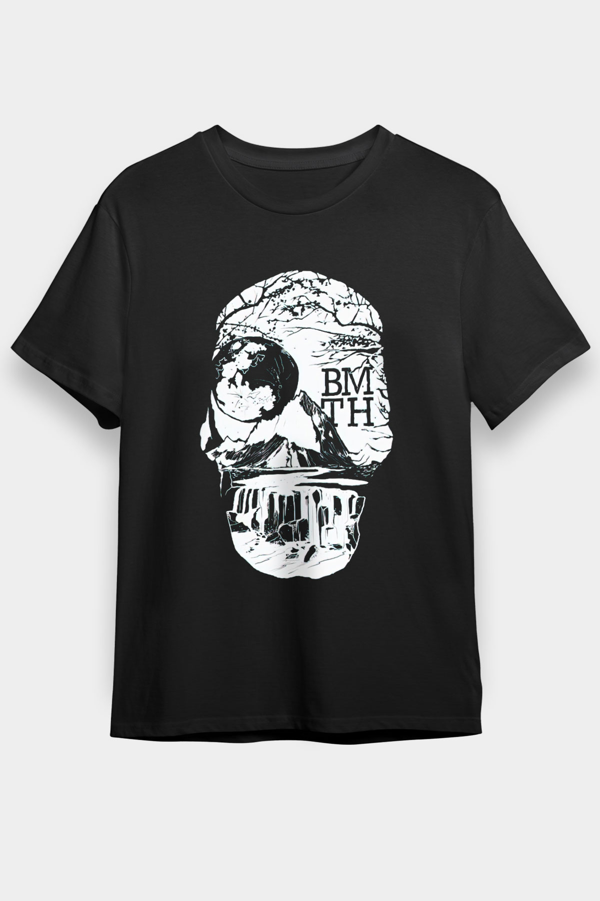 Bring Me the Horizon Siyah Unisex Tişört T-Shirt - TişörtFabrikası