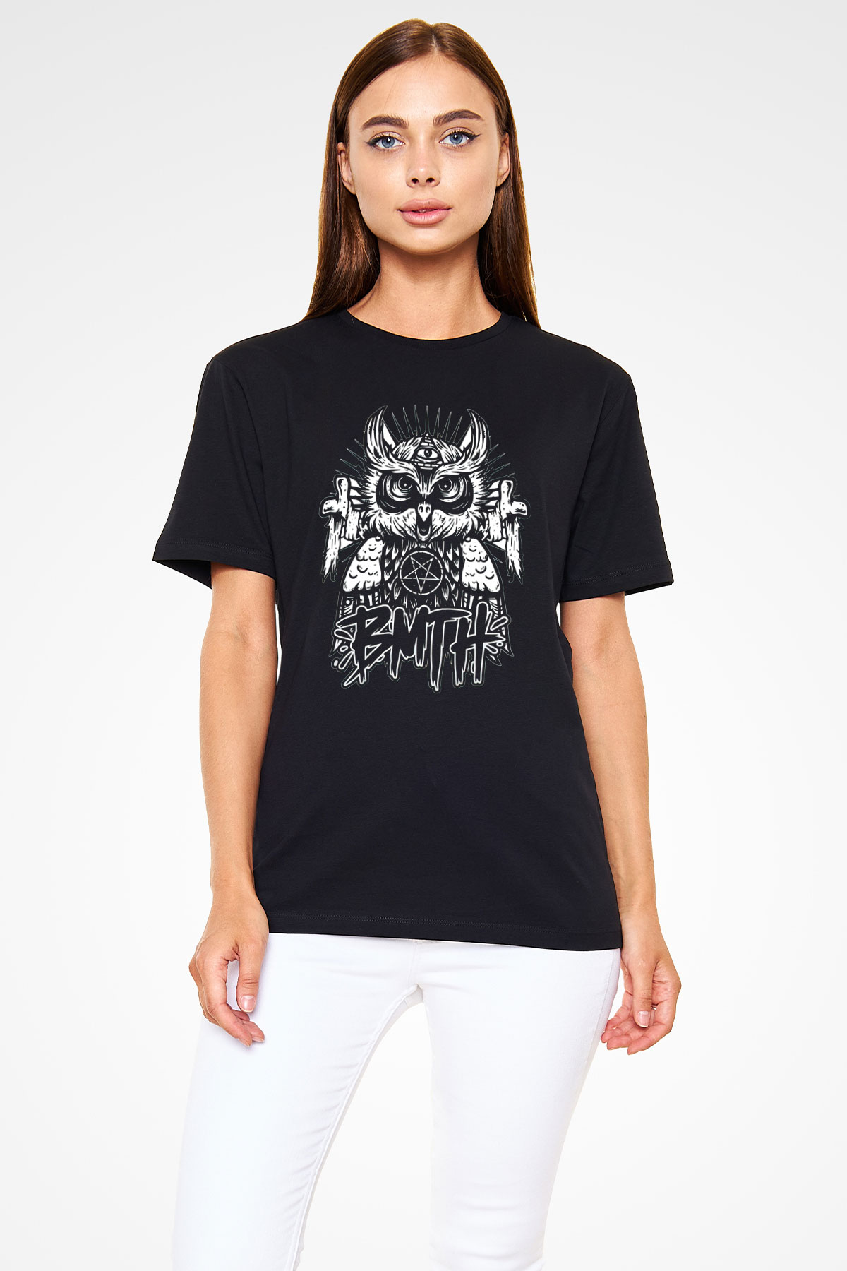 Bring Me the Horizon Siyah Unisex Tişört T-Shirt - TişörtFabrikası