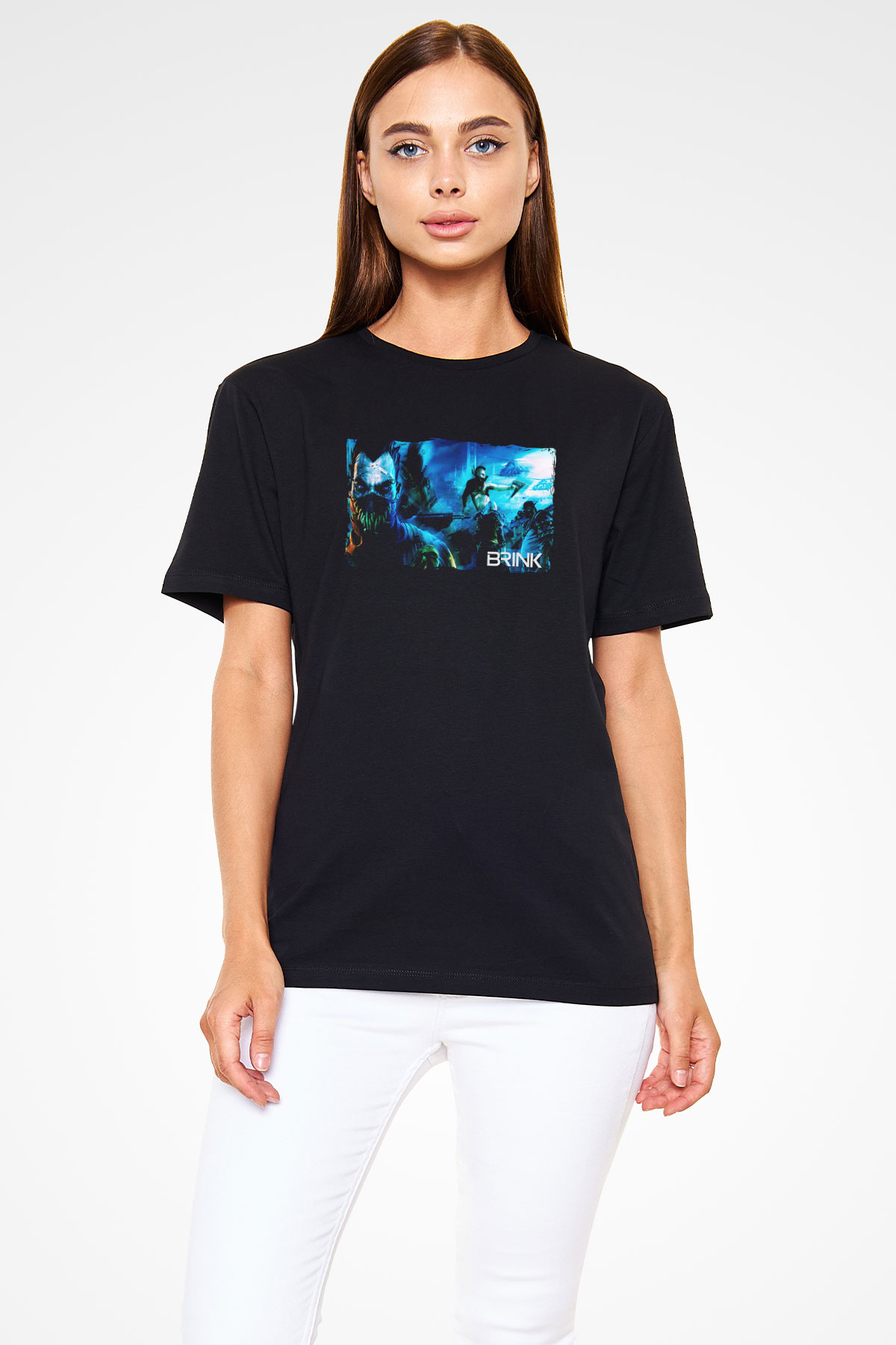 Brink Siyah Unisex Tişört T-Shirt