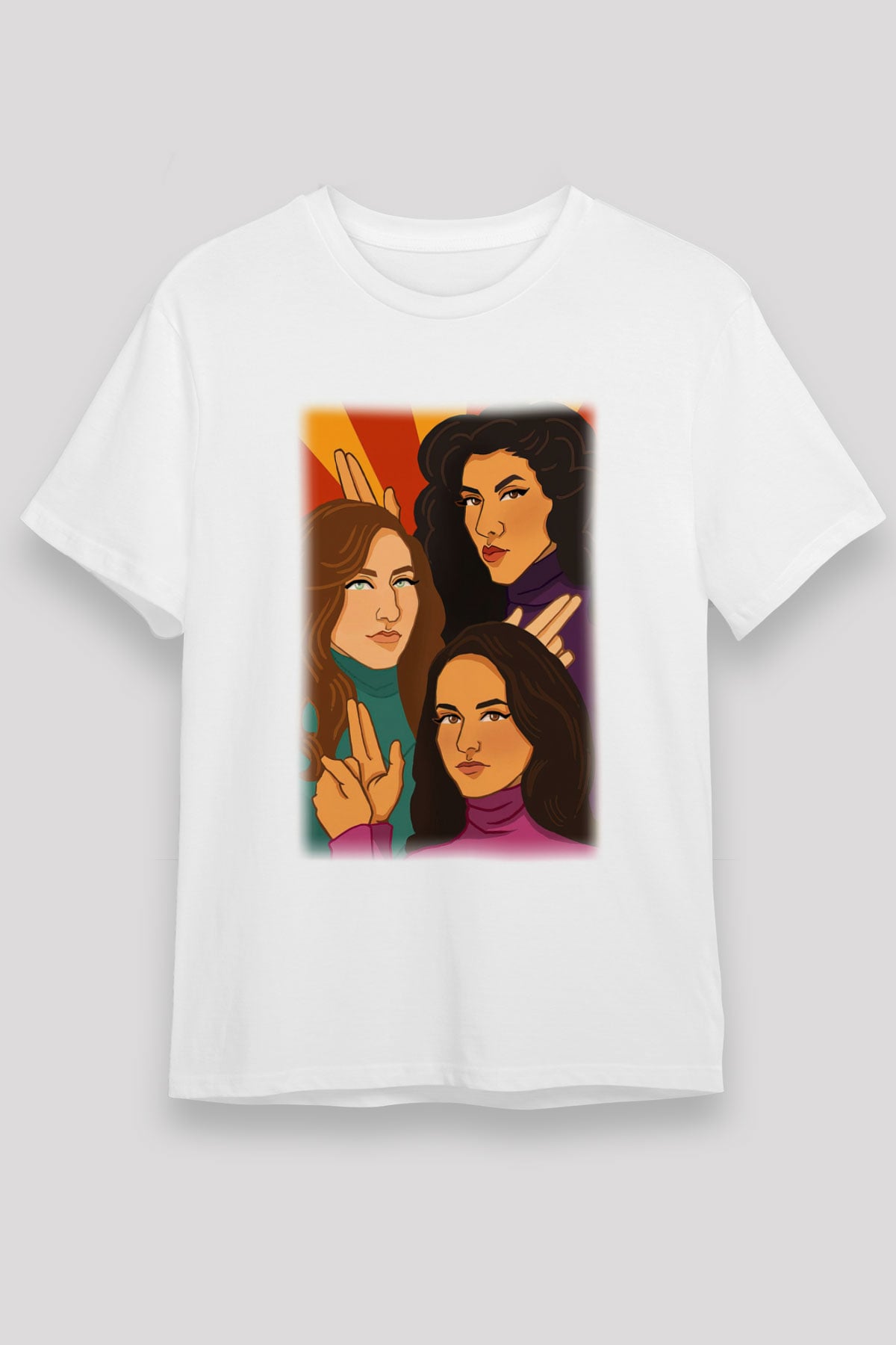 Brooklyn Nine-Nine Beyaz Unisex Tişört T-Shirt