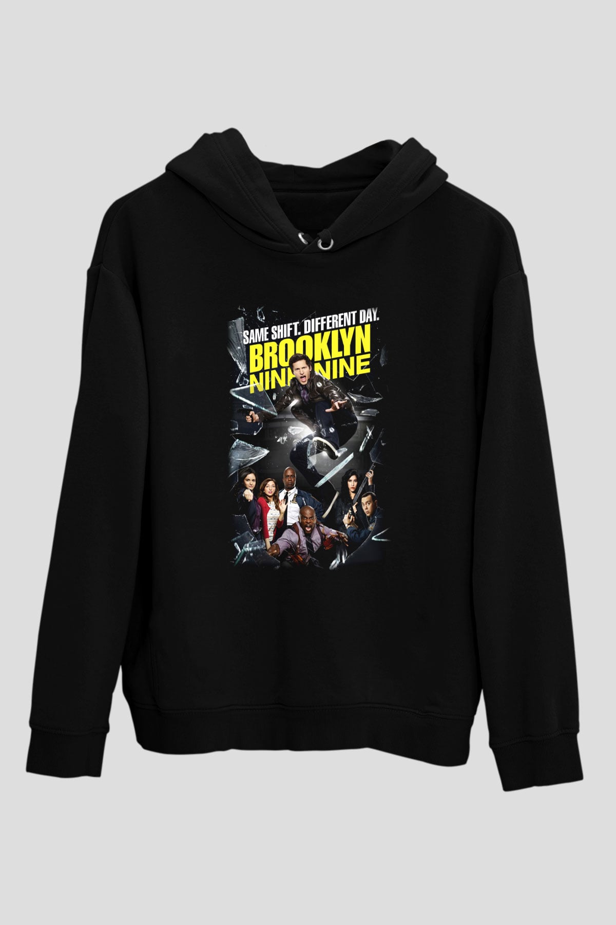 Brooklyn Nine-Nine Siyah Unisex Hoodie
