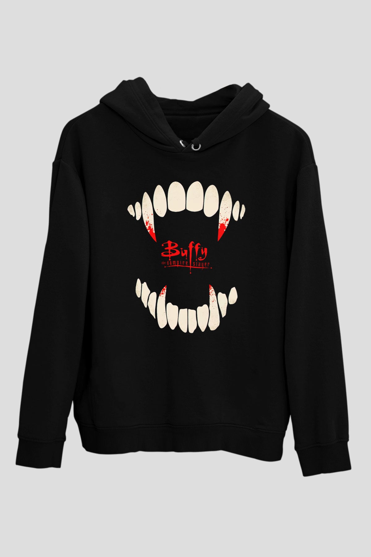 Buffy the Vampire Slayer Siyah Unisex Hoodie