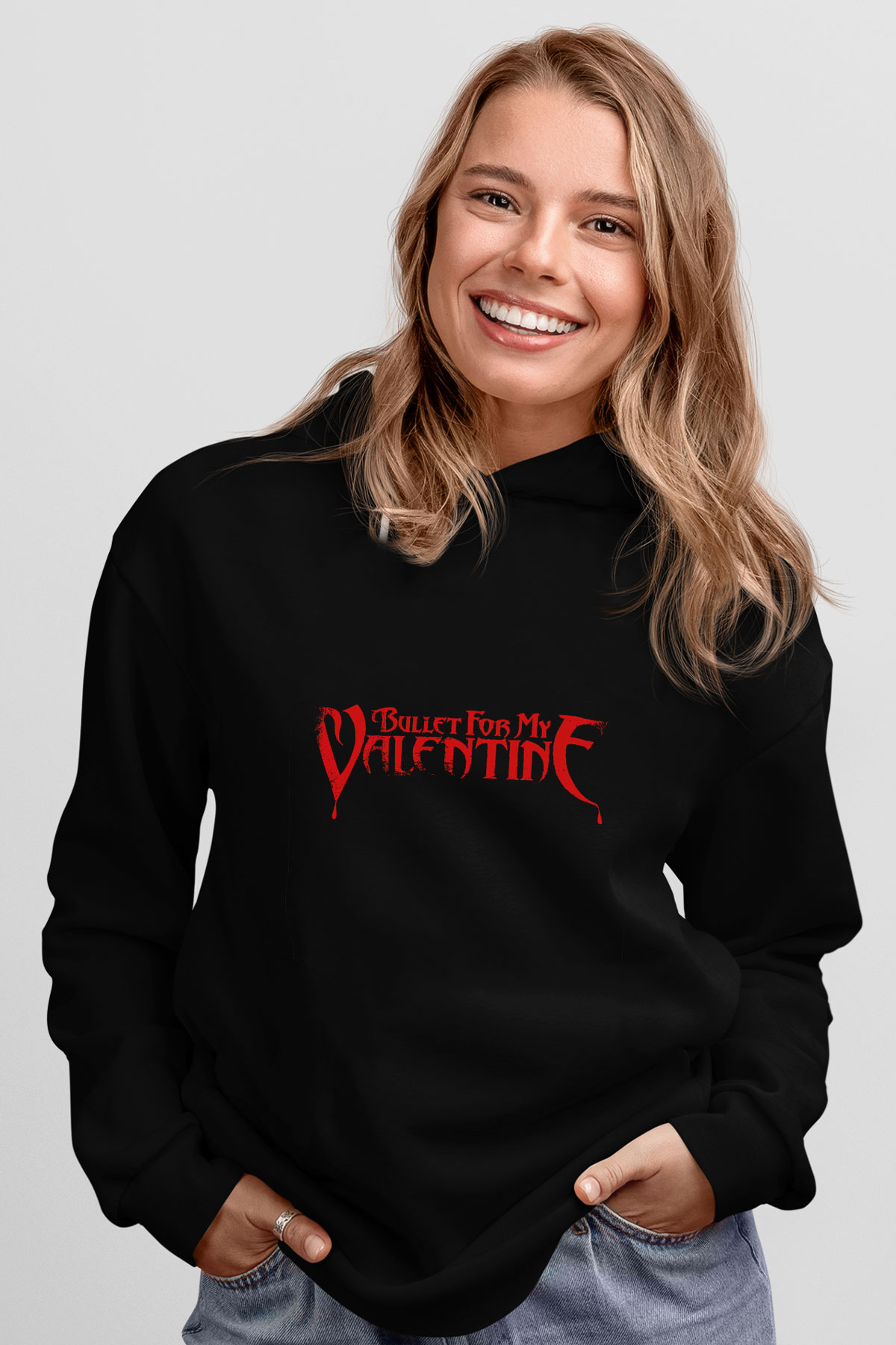 Bullet for My Valentine Siyah Unisex Hoodie