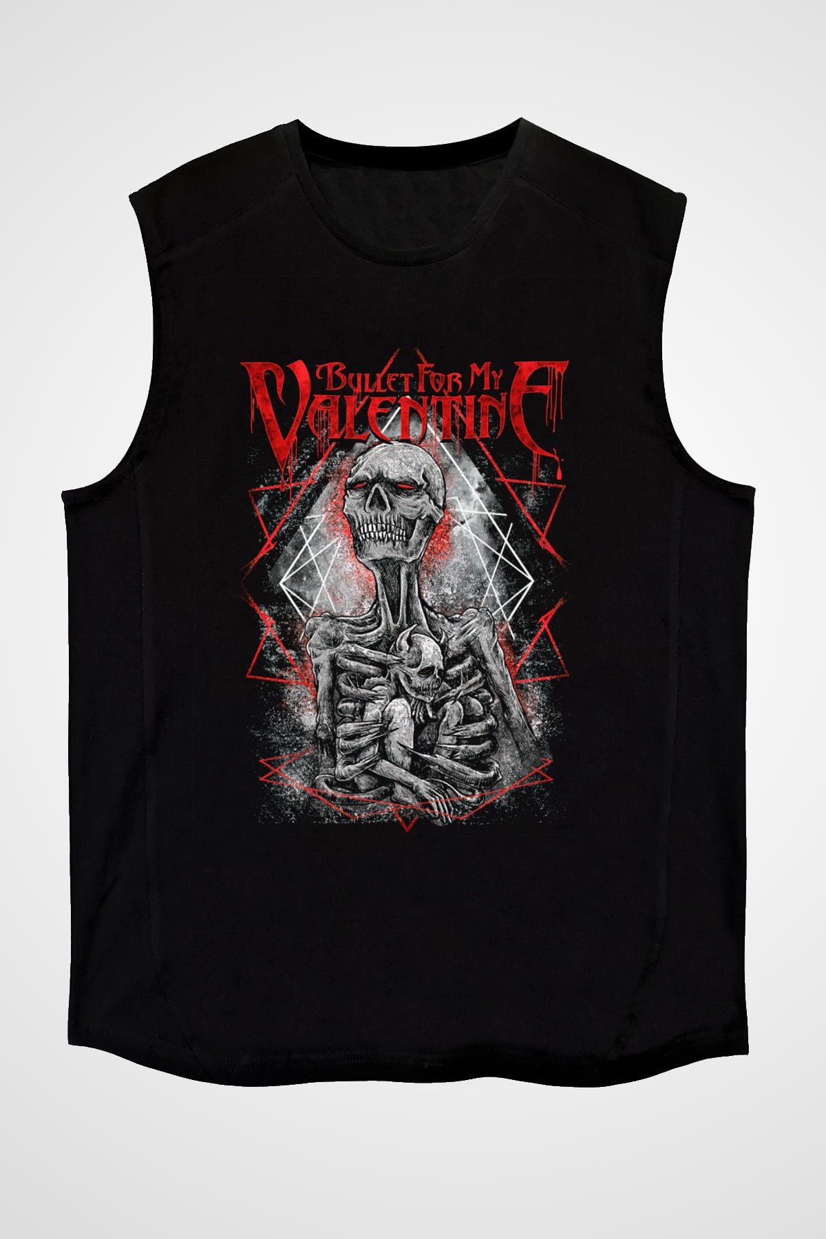 Bullet for My Valentine Siyah Unisex Kolsuz Tişört