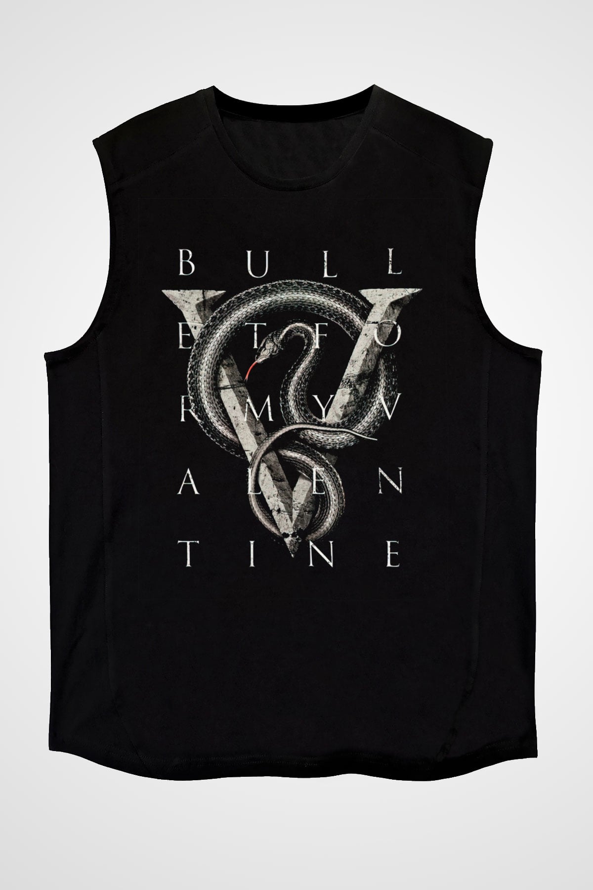 Bullet for My Valentine Siyah Unisex Kolsuz Tişört