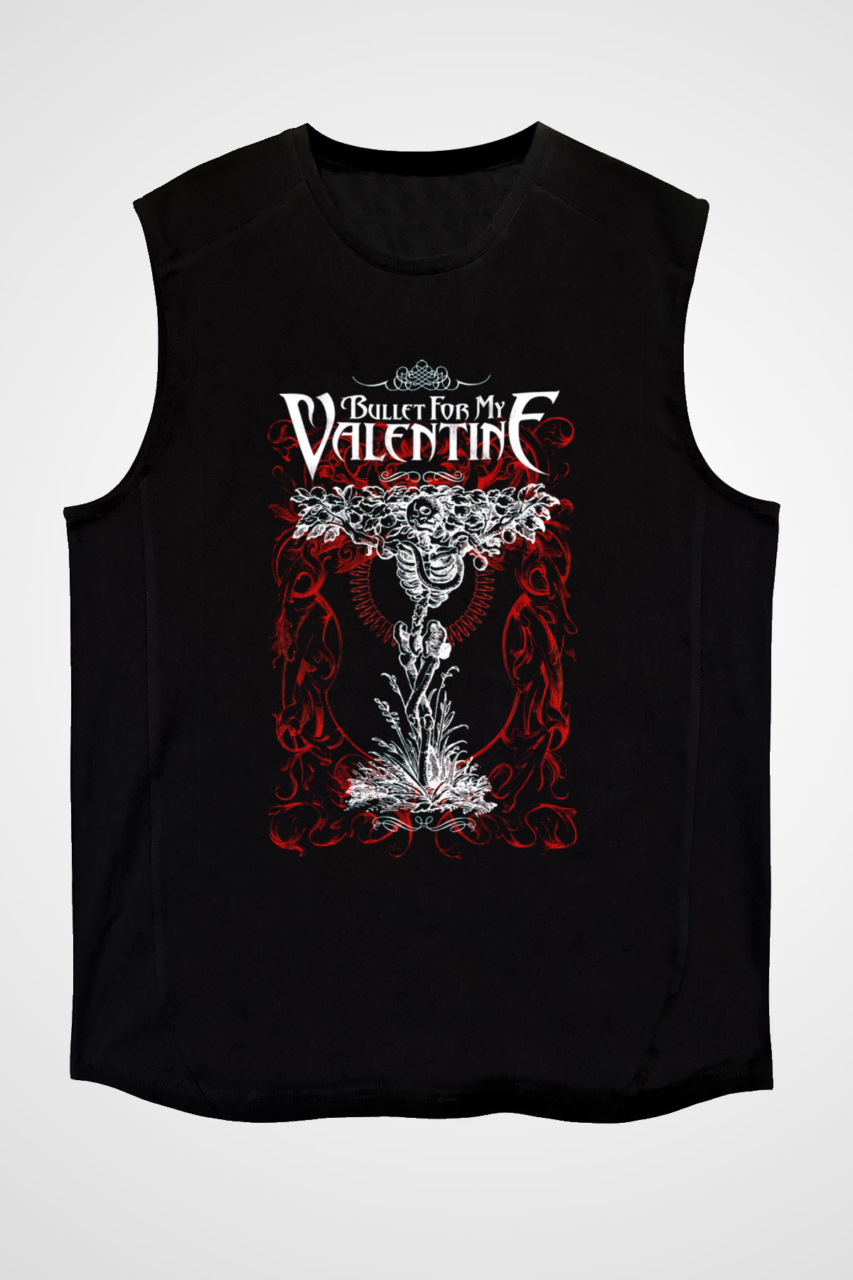 Bullet for My Valentine Siyah Unisex Kolsuz Tişört