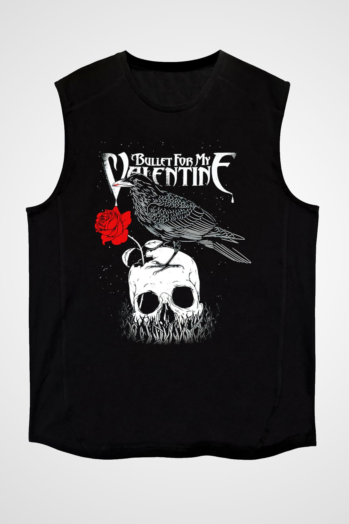 Bullet for My Valentine Siyah Unisex Kolsuz Tişört