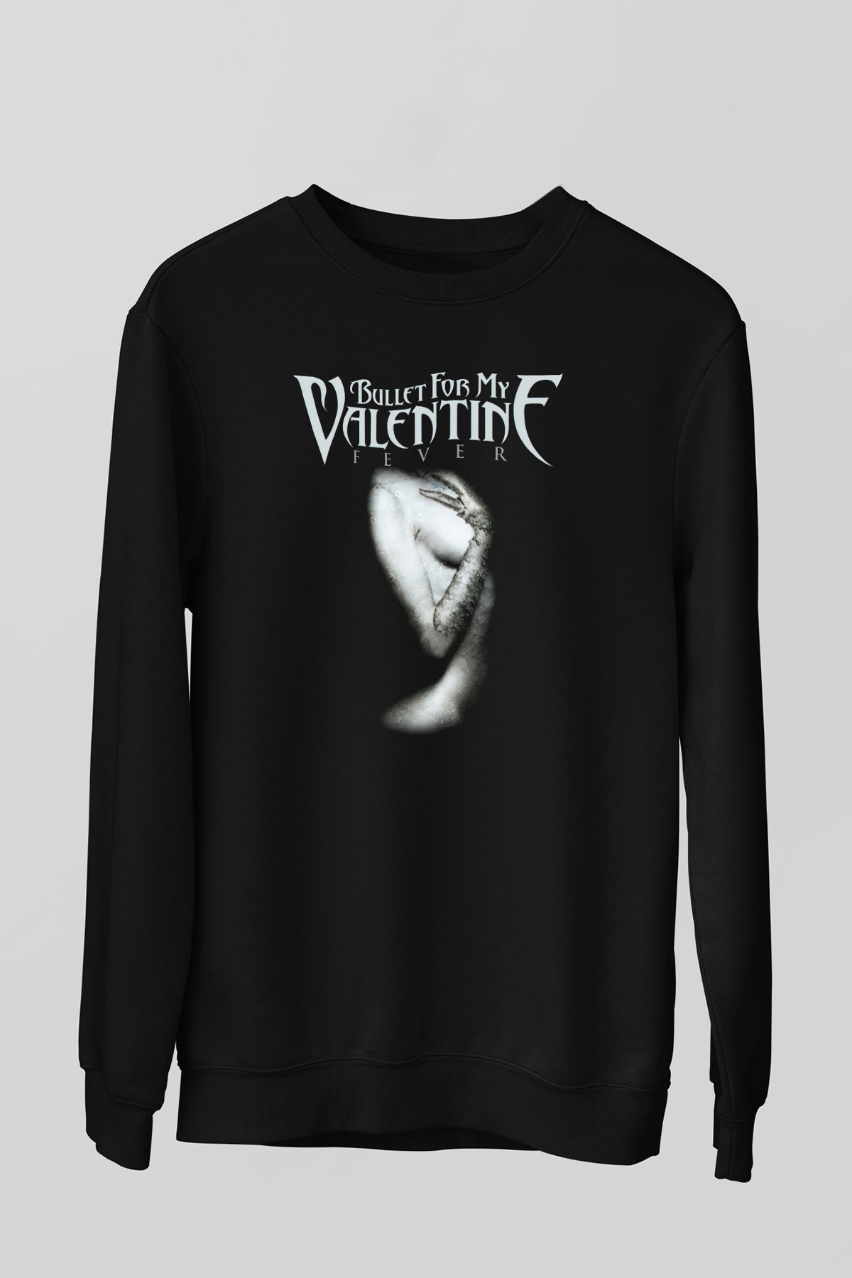 Bullet for My Valentine Siyah Unisex Sweatshirt