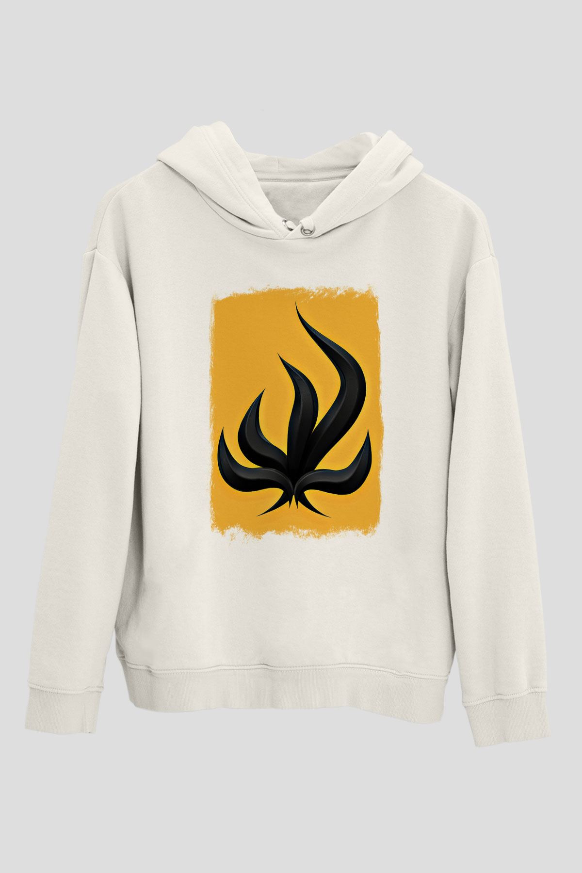 Bury Tomorrow Baskılı Unisex Beyaz Hoodie