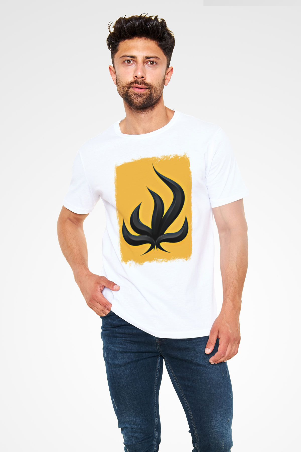 Bury Tomorrow Baskılı Unisex Beyaz Tişört
