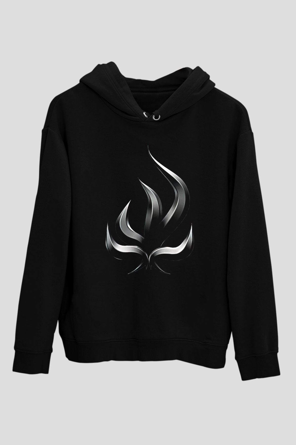 Bury Tomorrow Baskılı Unisex Siyah Kapüşonlu Sweatshirt