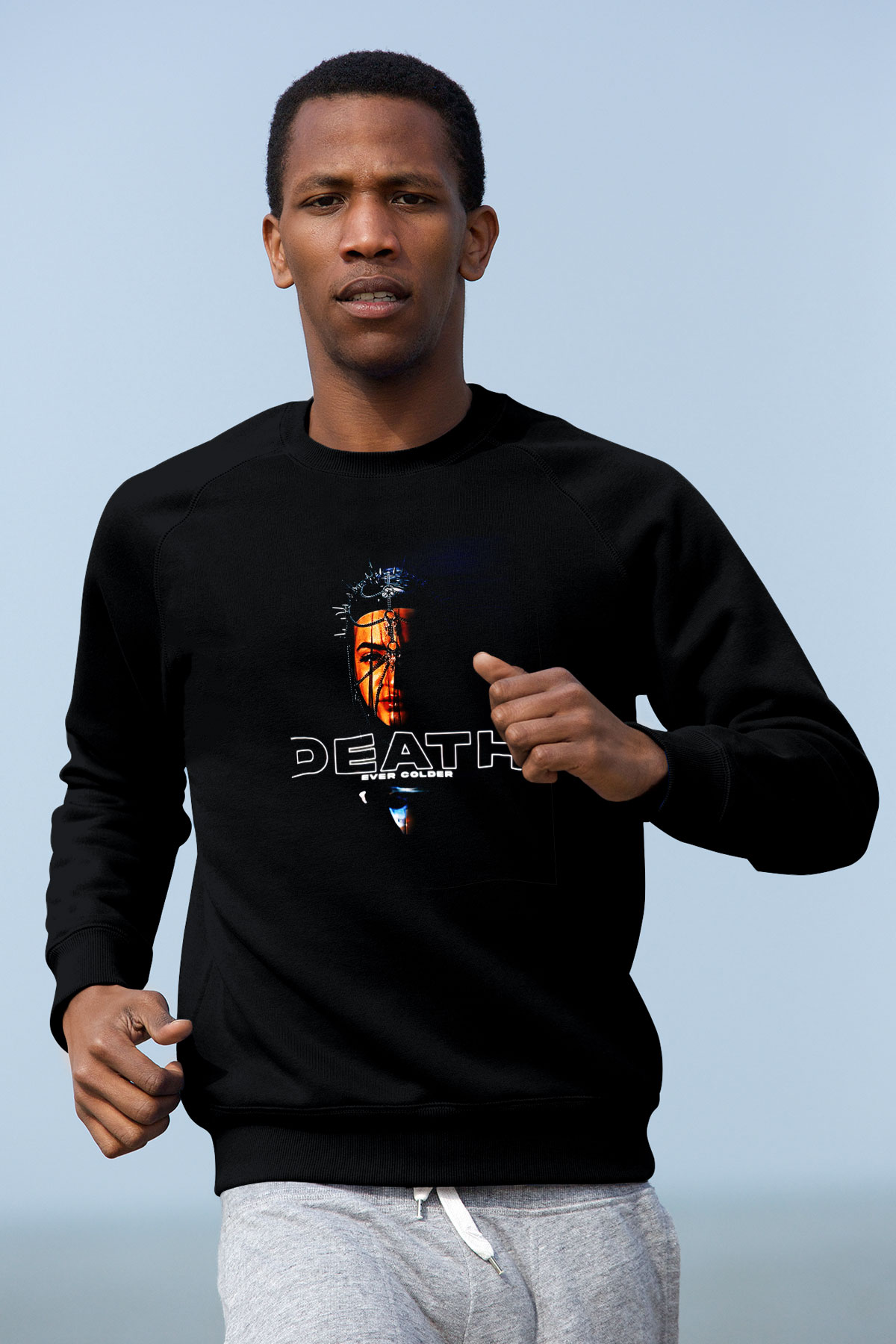 Bury Tomorrow Baskılı Unisex Siyah Sweatshirt