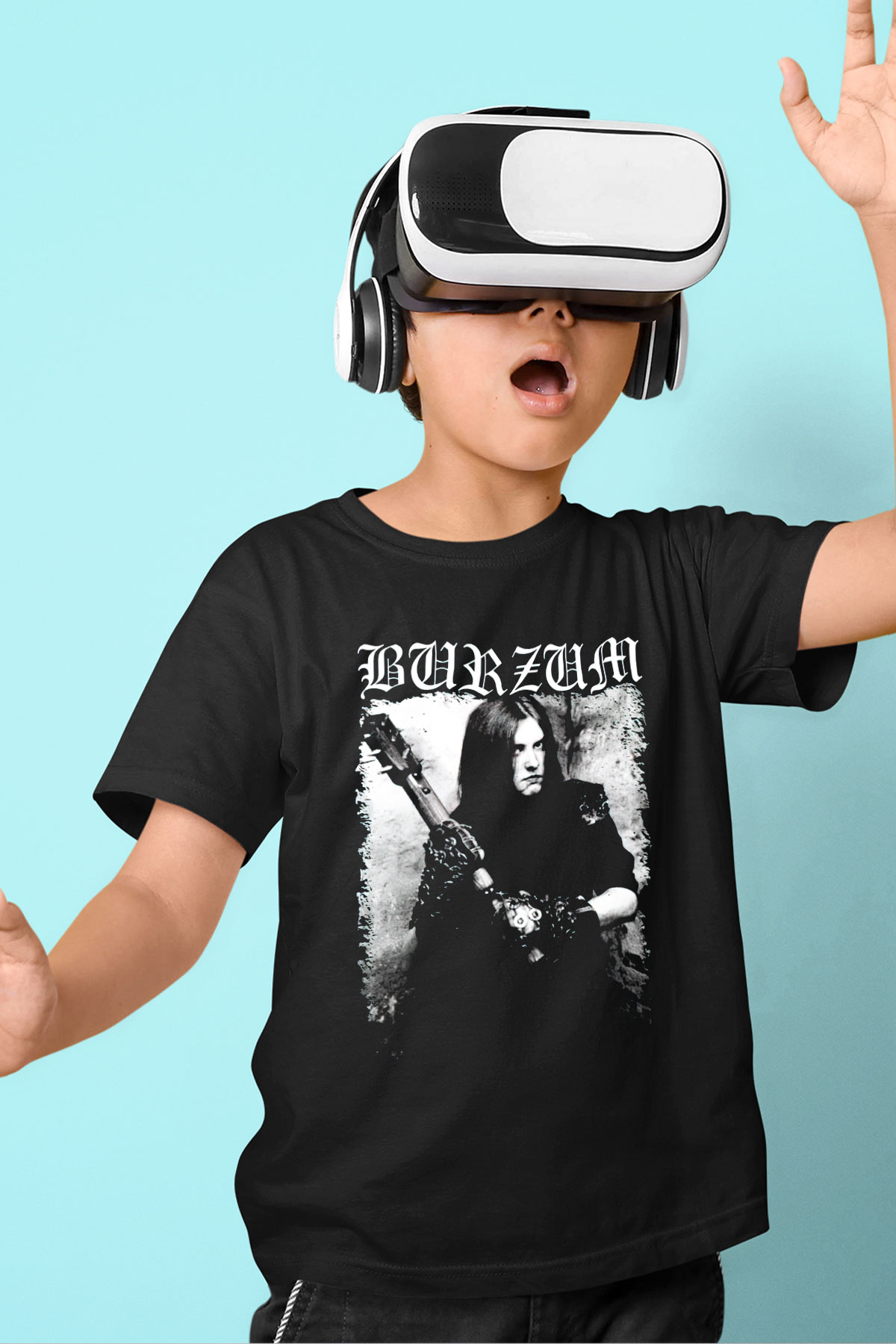 Burzum Siyah Unisex Çocuk Tişört
