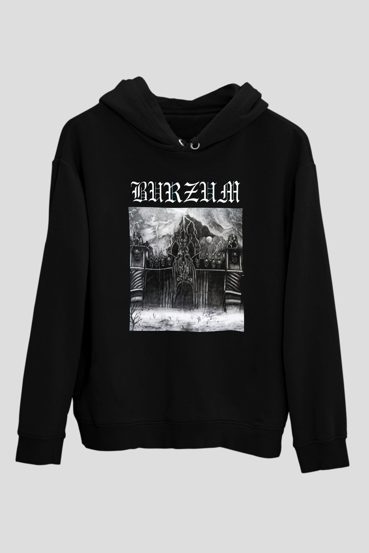 Burzum Siyah Unisex Hoodie