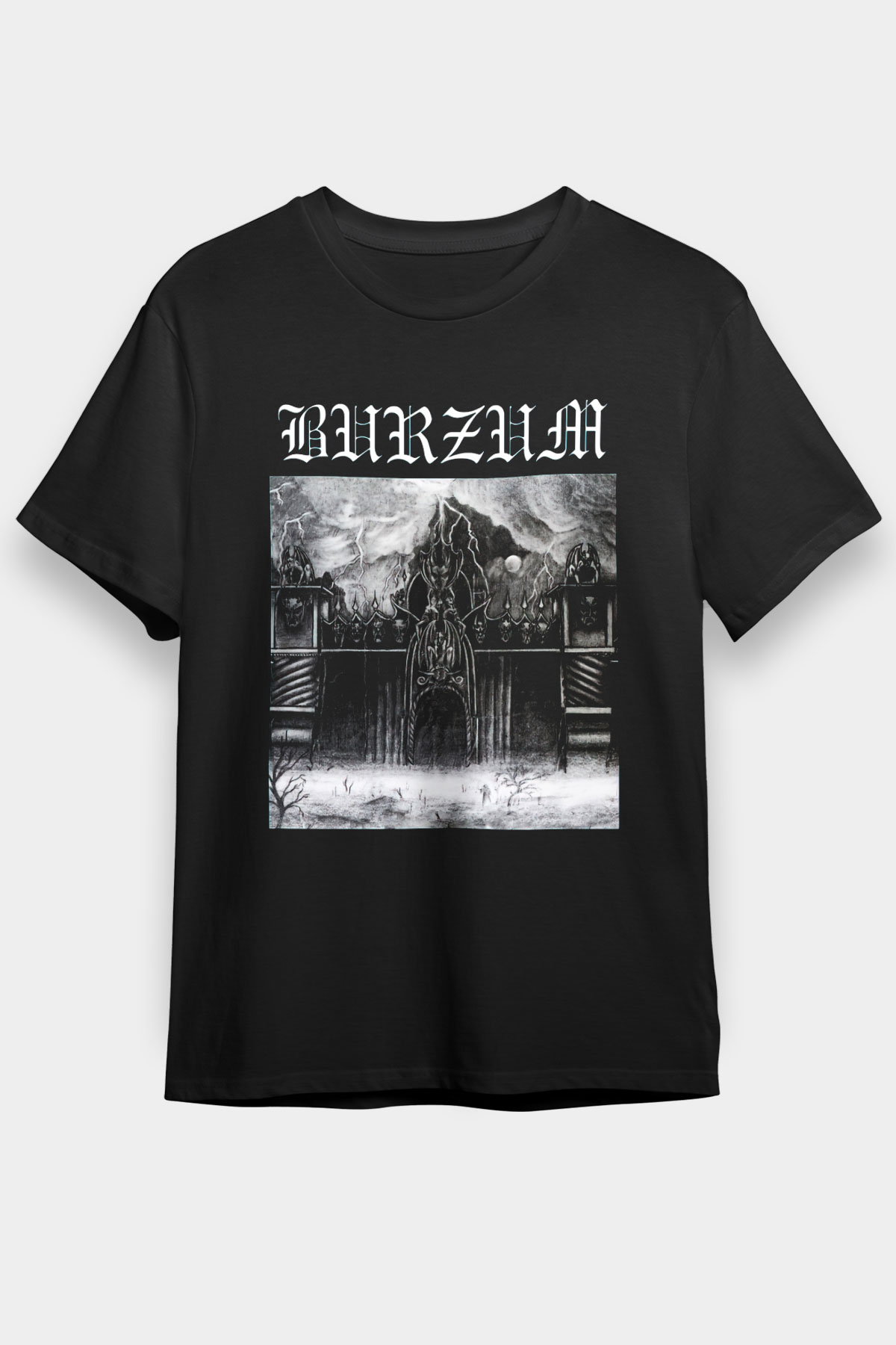 Burzum Siyah Unisex Tişört T-Shirt - TişörtFabrikası