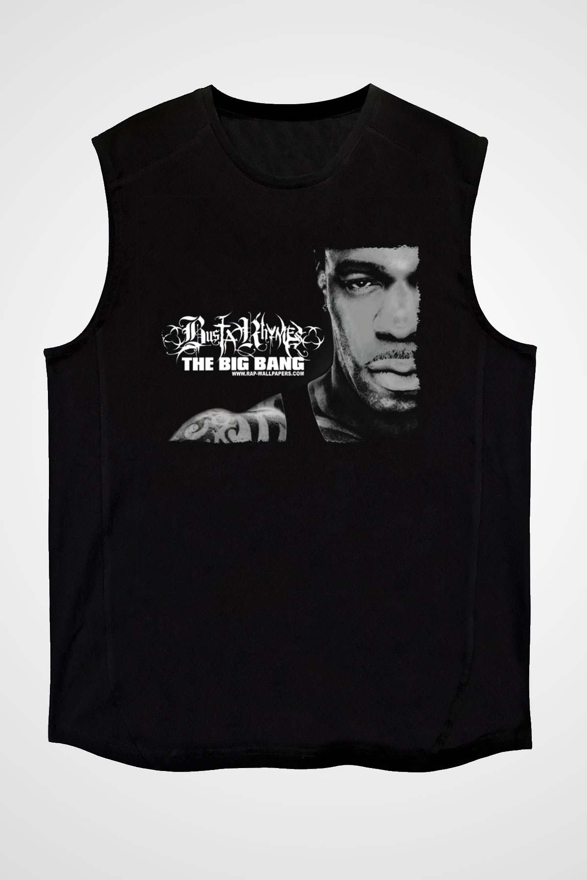 Busta Rhymes Siyah Unisex Kolsuz Tişört