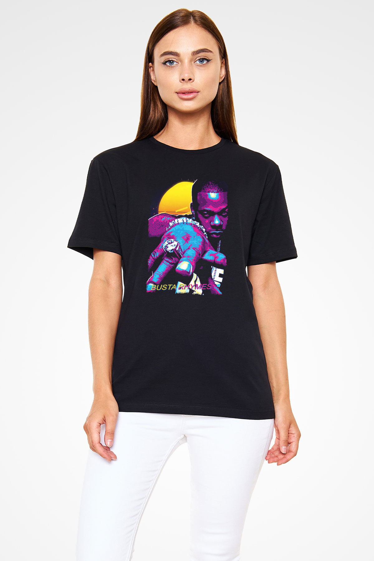 Busta Rhymes Siyah Unisex Tişört T-Shirt - TişörtFabrikası