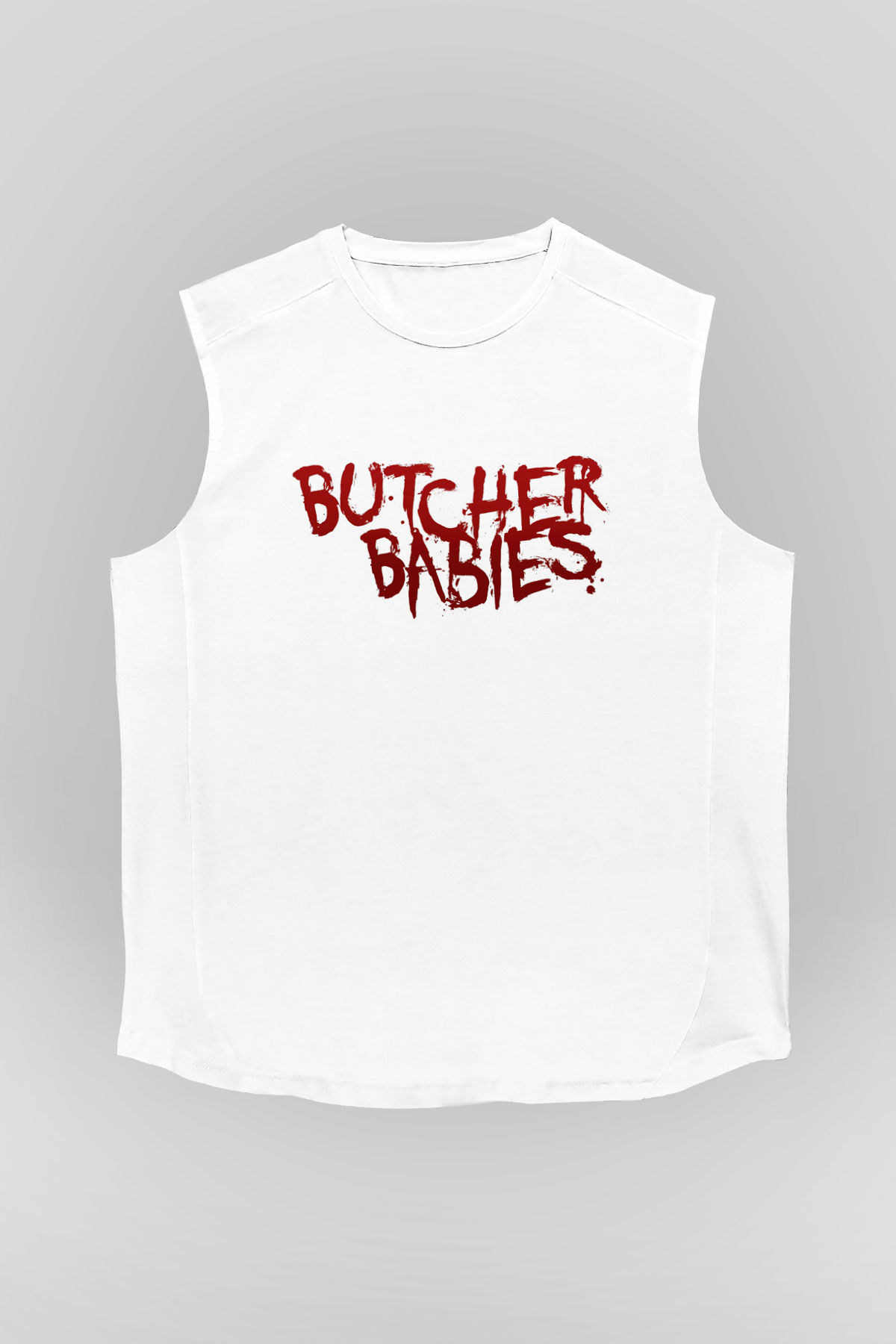 Butcher Babies Beyaz Unisex Kolsuz Tişört