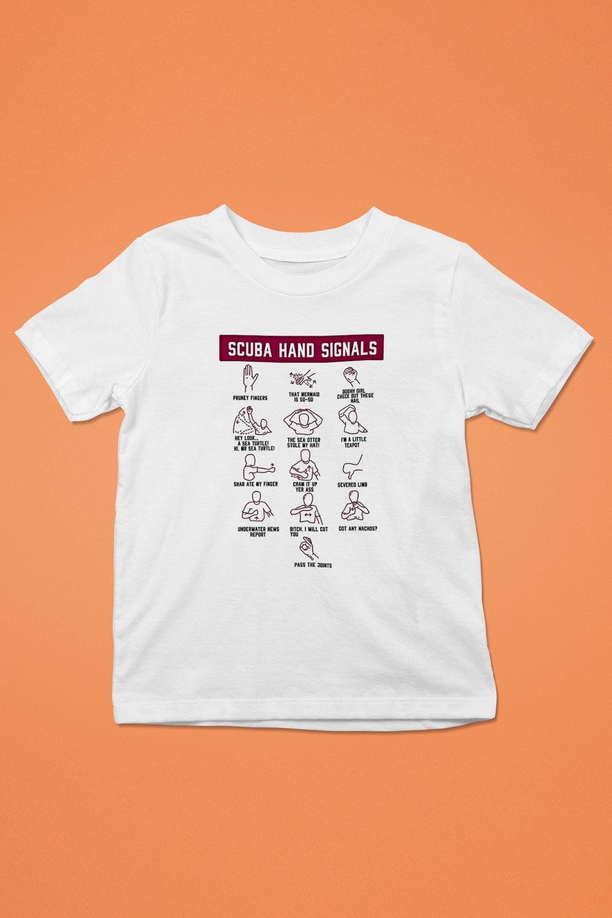 Buz Hokeyi Baskılı Unisex Beyaz Çocuk Tişört - Tshirt
